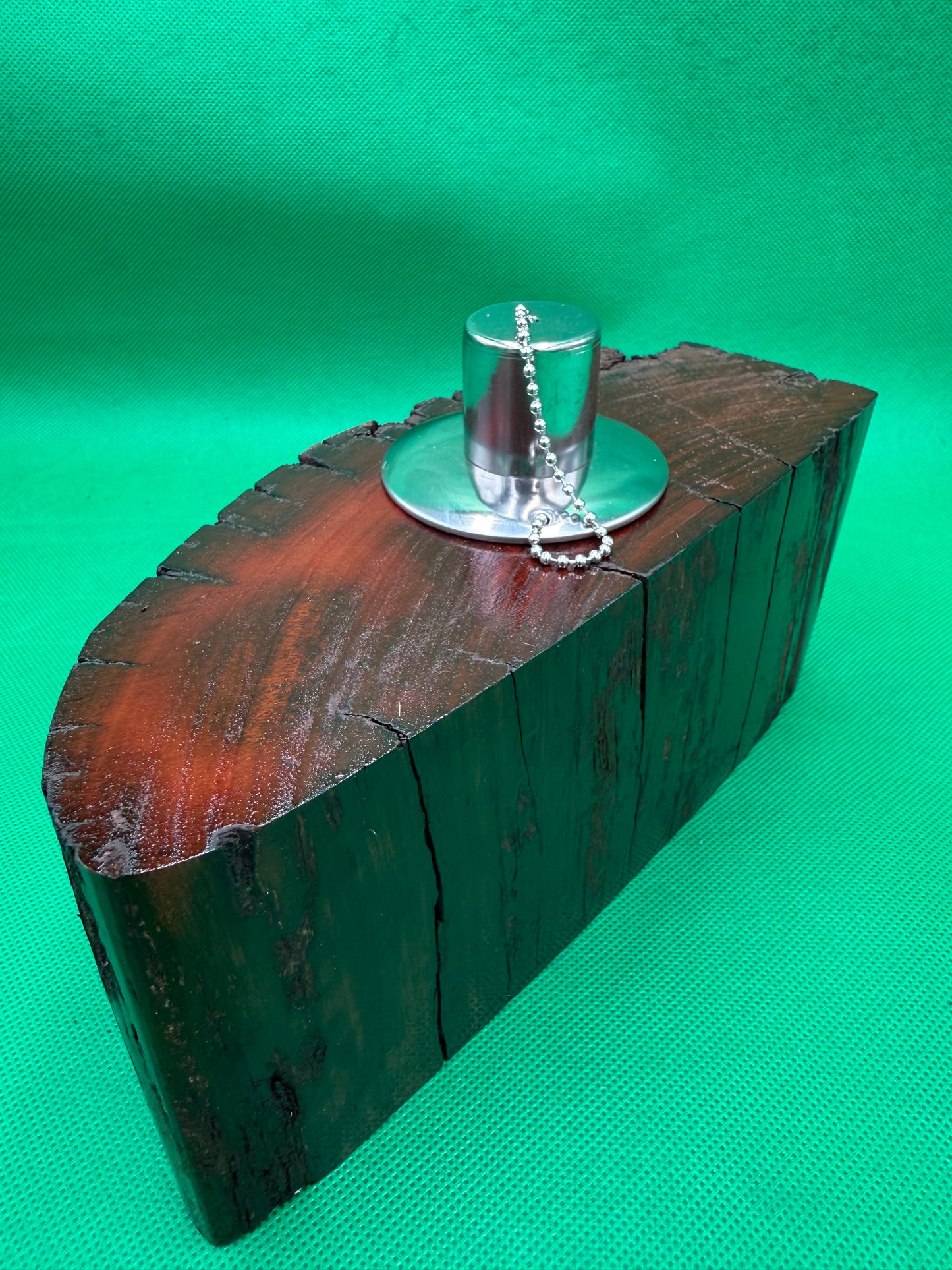 Recycled Wooden Oil Burner Large  81