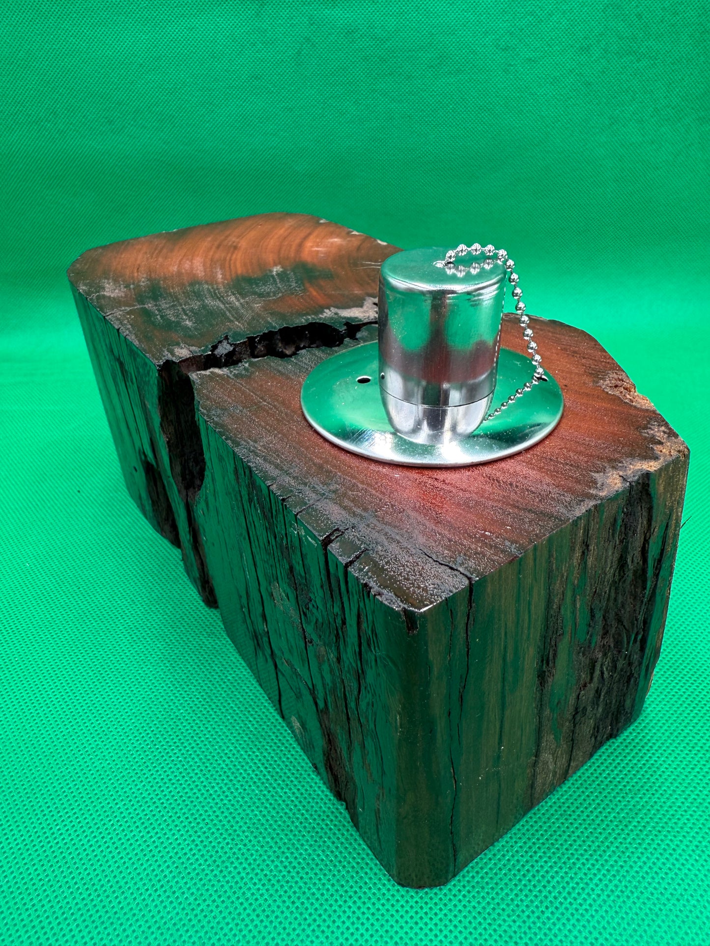 Recycled Wooden Oil Burner Large 53
