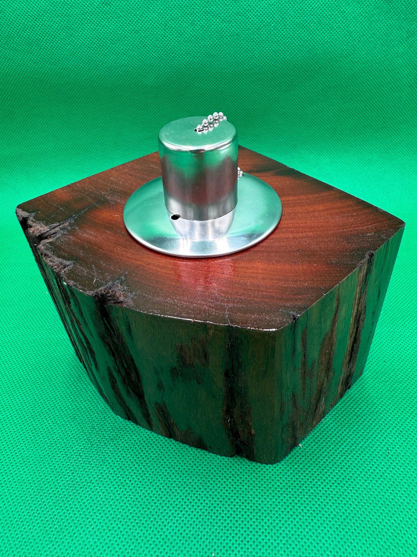 Recycled Wooden Oil Burner Small 28