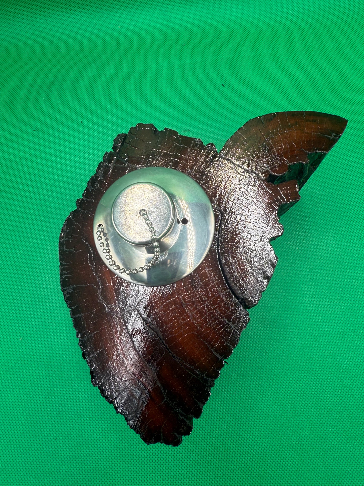 Recycled Wooden Oil Burner Large 57