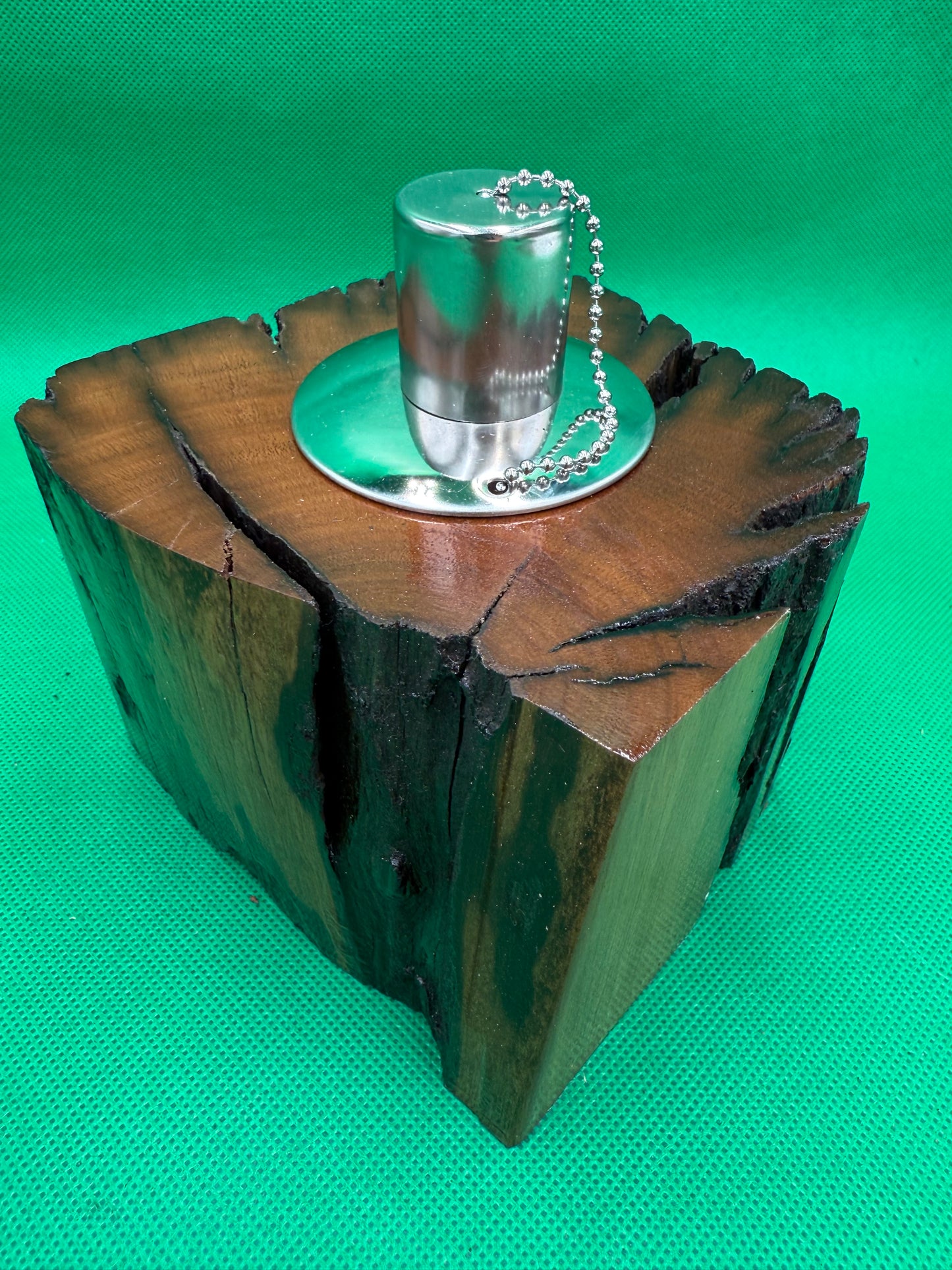 Recycled Wooden Oil Burner Small 92
