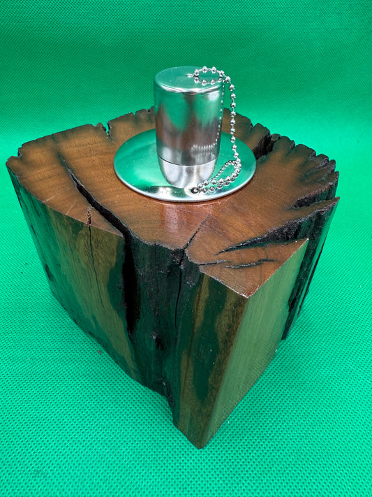 Recycled Wooden Oil Burner Small 92