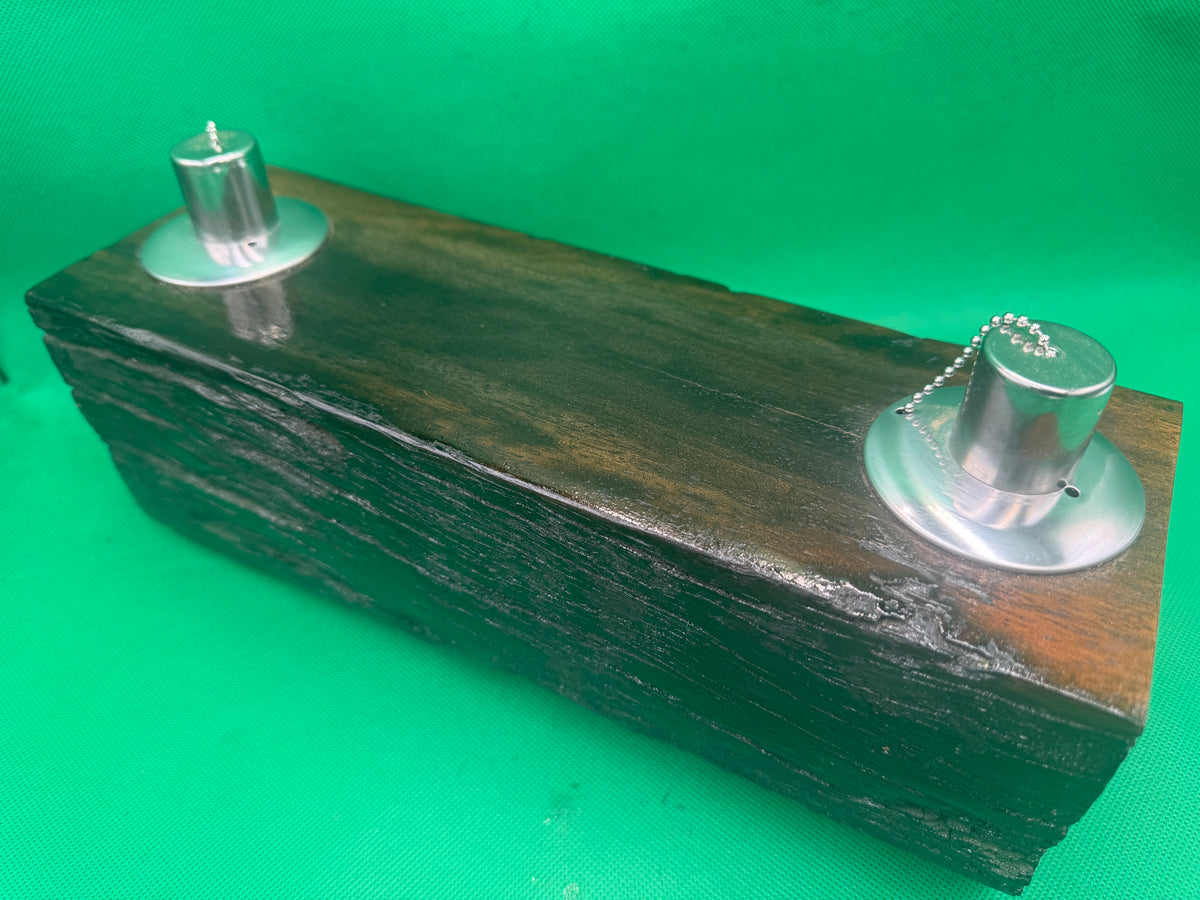 Log Recycled Wooden Oil Burner 39