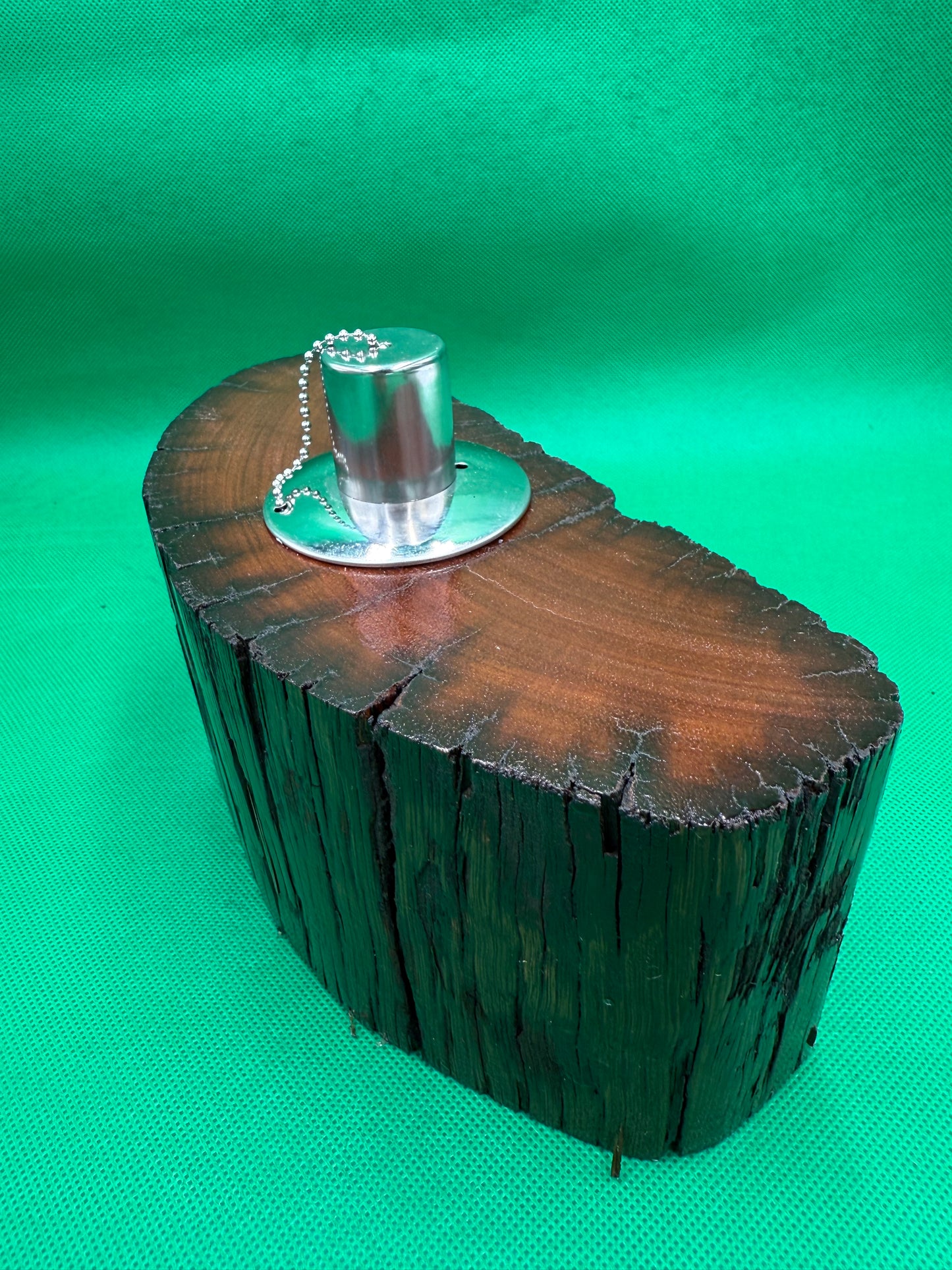 Recycled Wooden Oil Burner Large 97