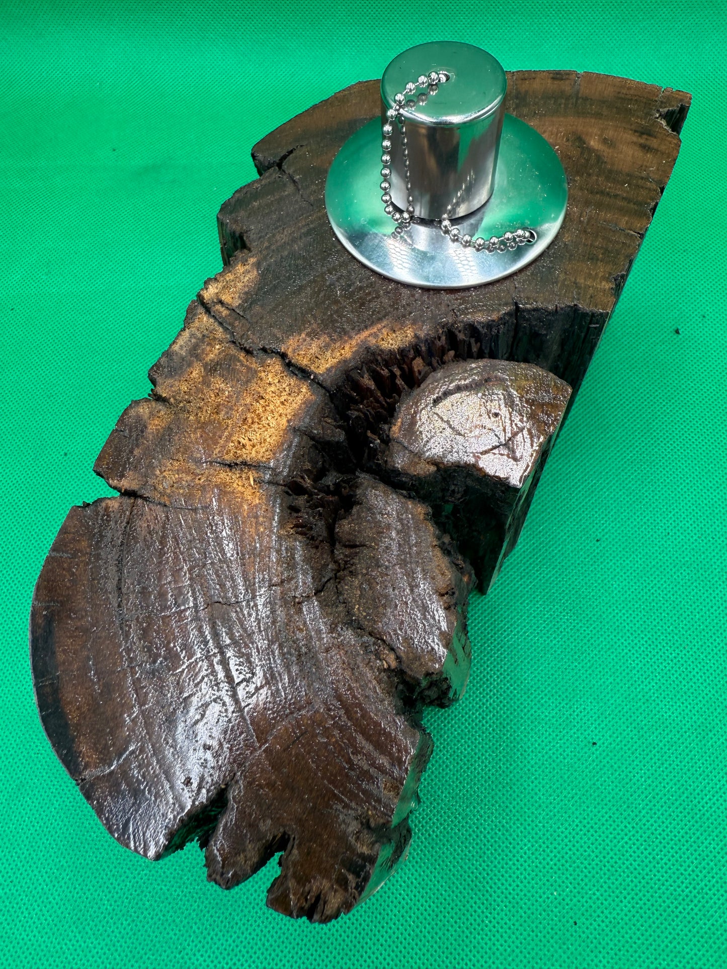 Recycled Wooden Oil Burner Large 129