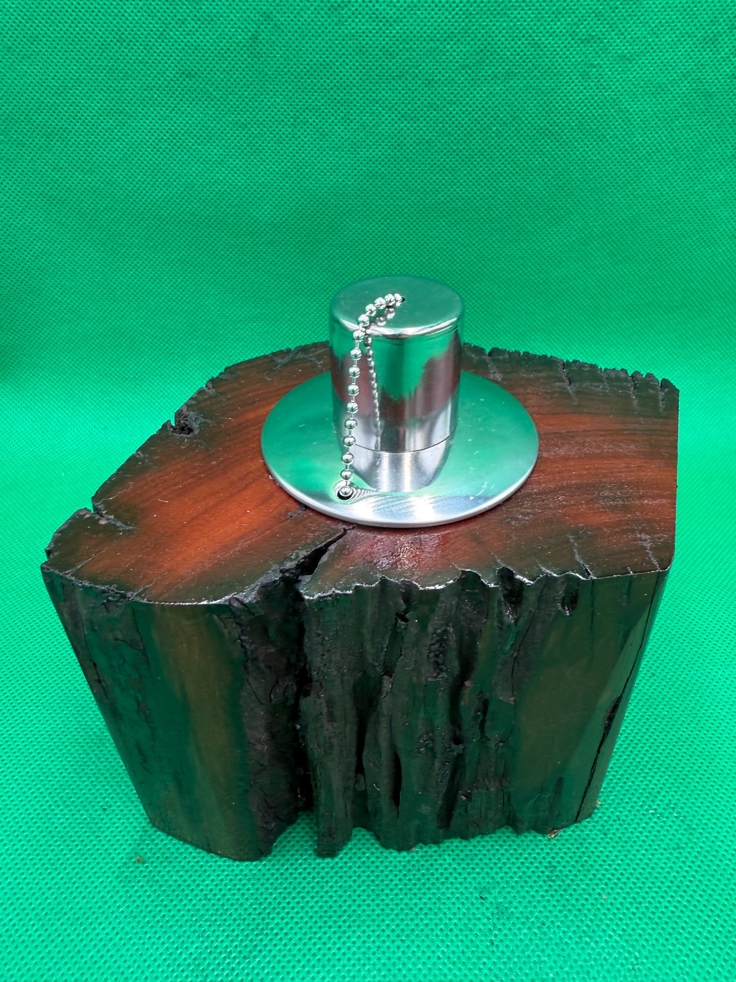 Recycled Wooden Oil Burner Small 3