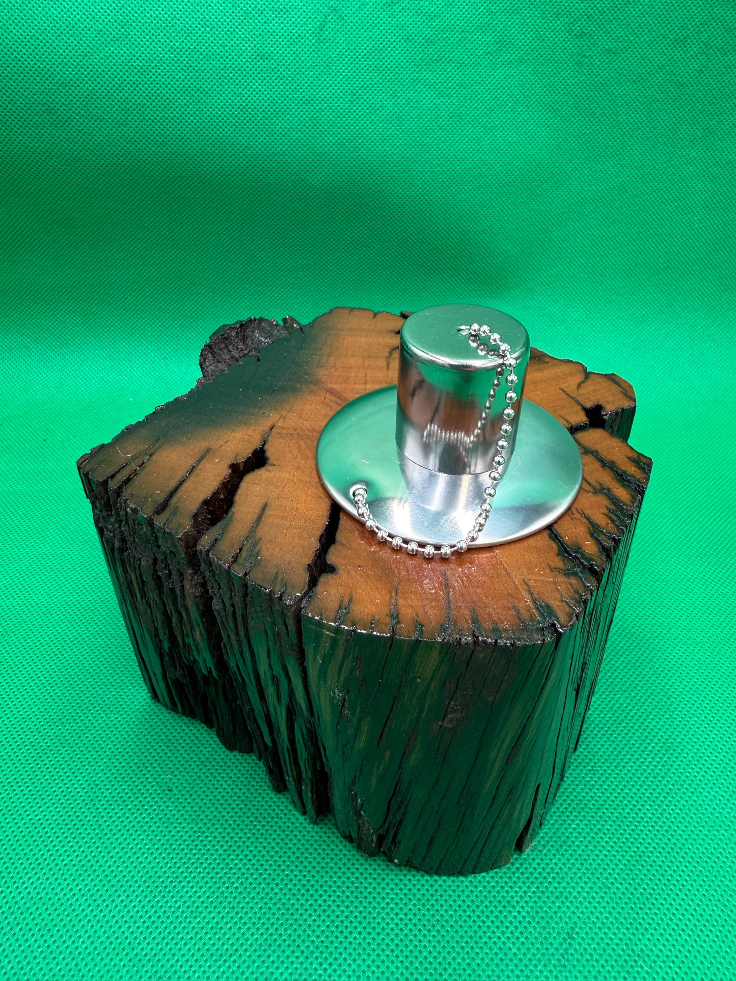 Recycled Wooden Oil Burner Small 104