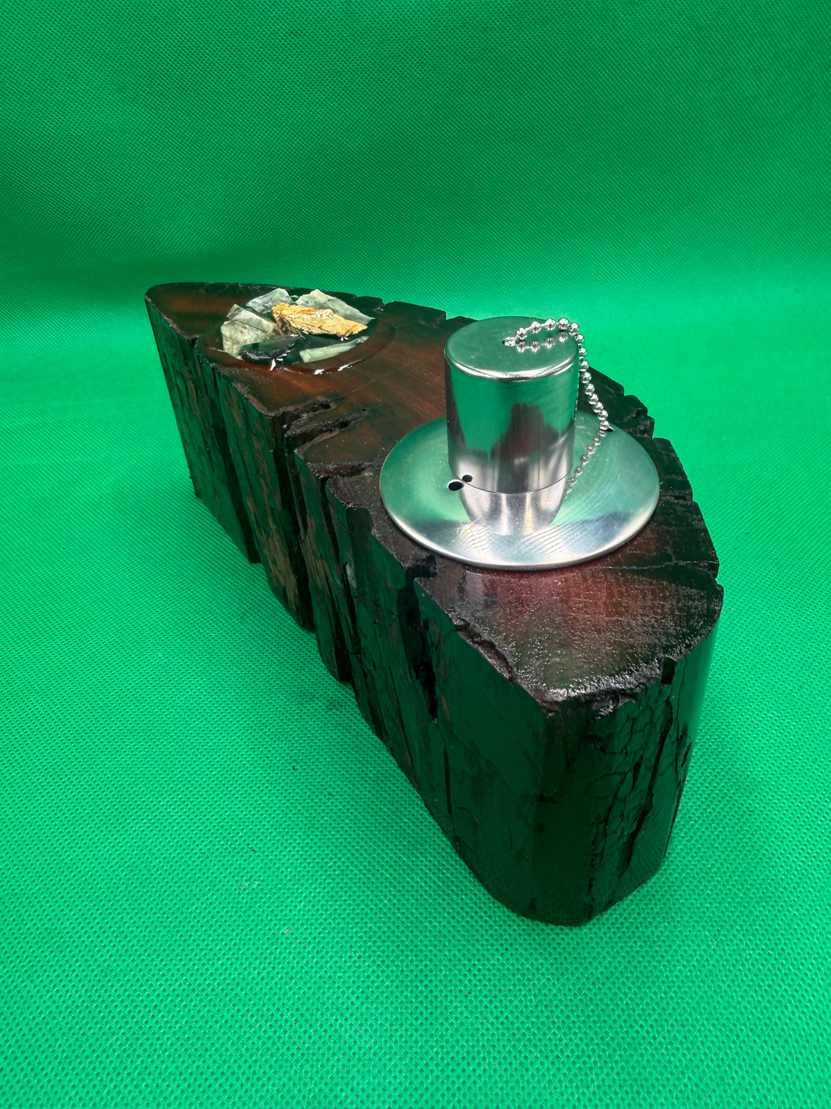 Recycled Wooden Oil Burner Large 128