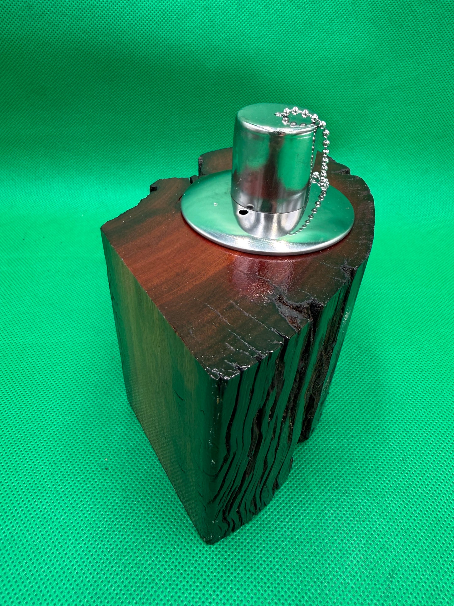 Recycled Wooden Oil Burner Small 32