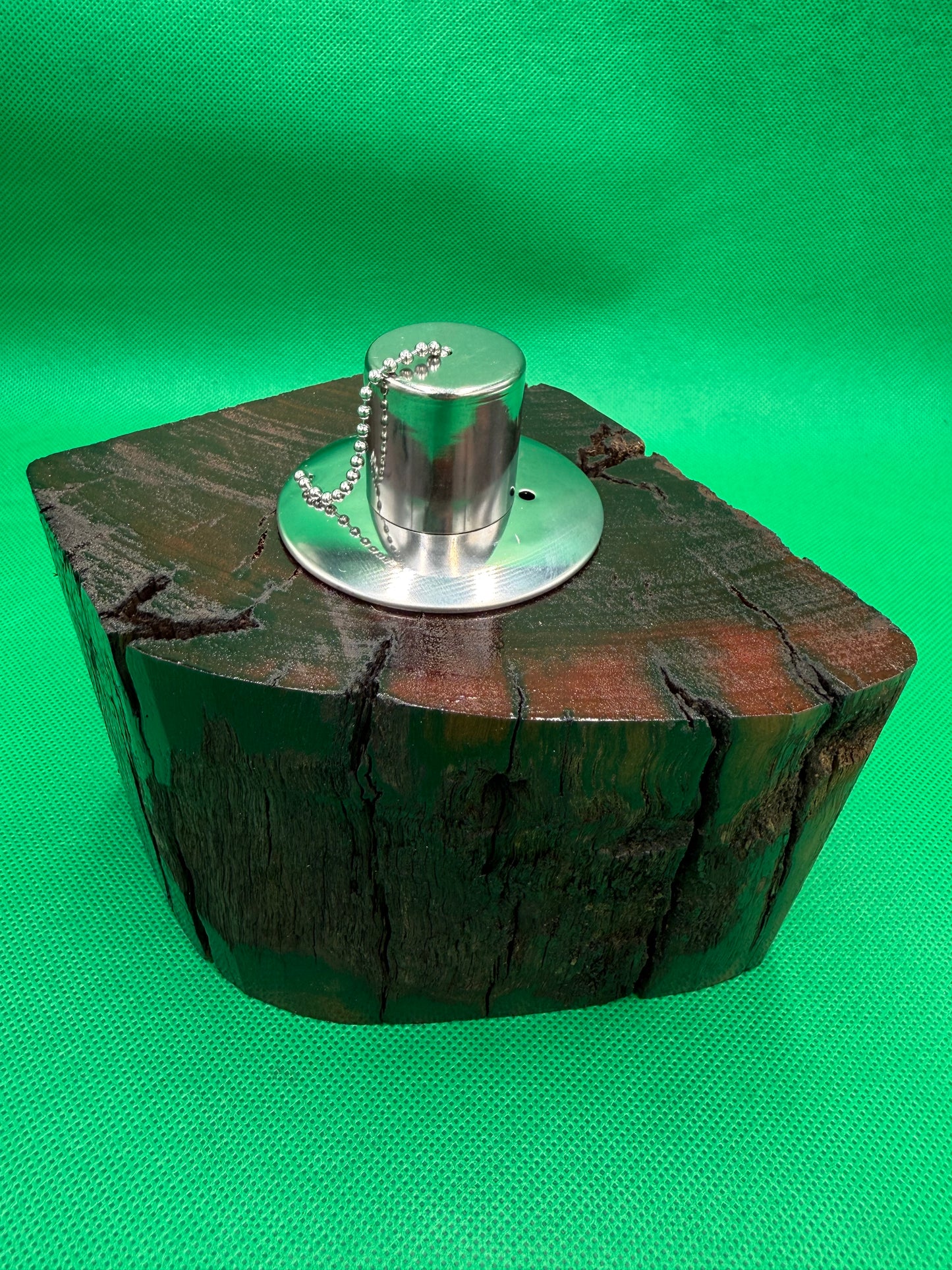 Recycled Wooden Oil Burner Small 91