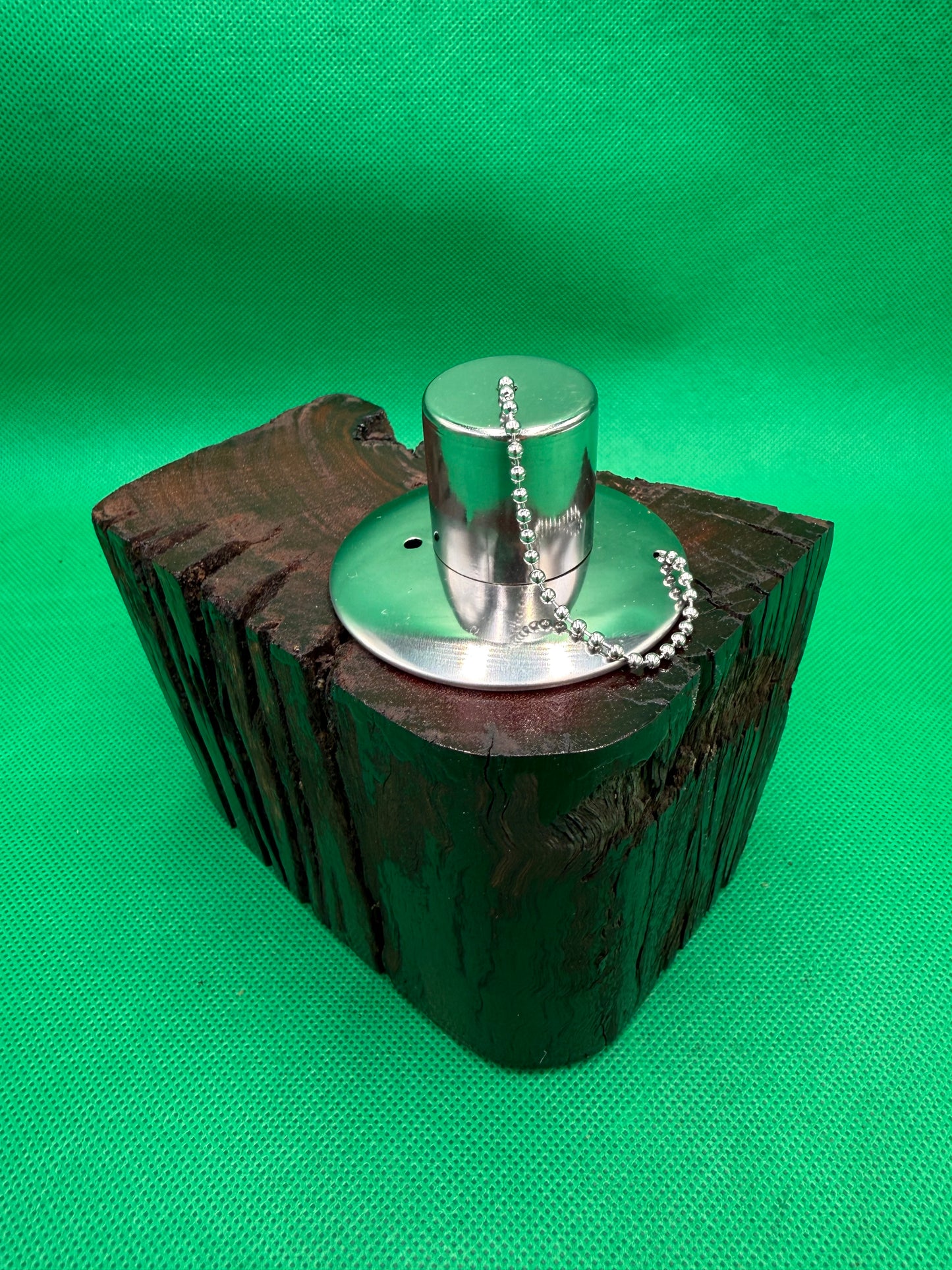 Recycled Wooden Oil Burner Small 66
