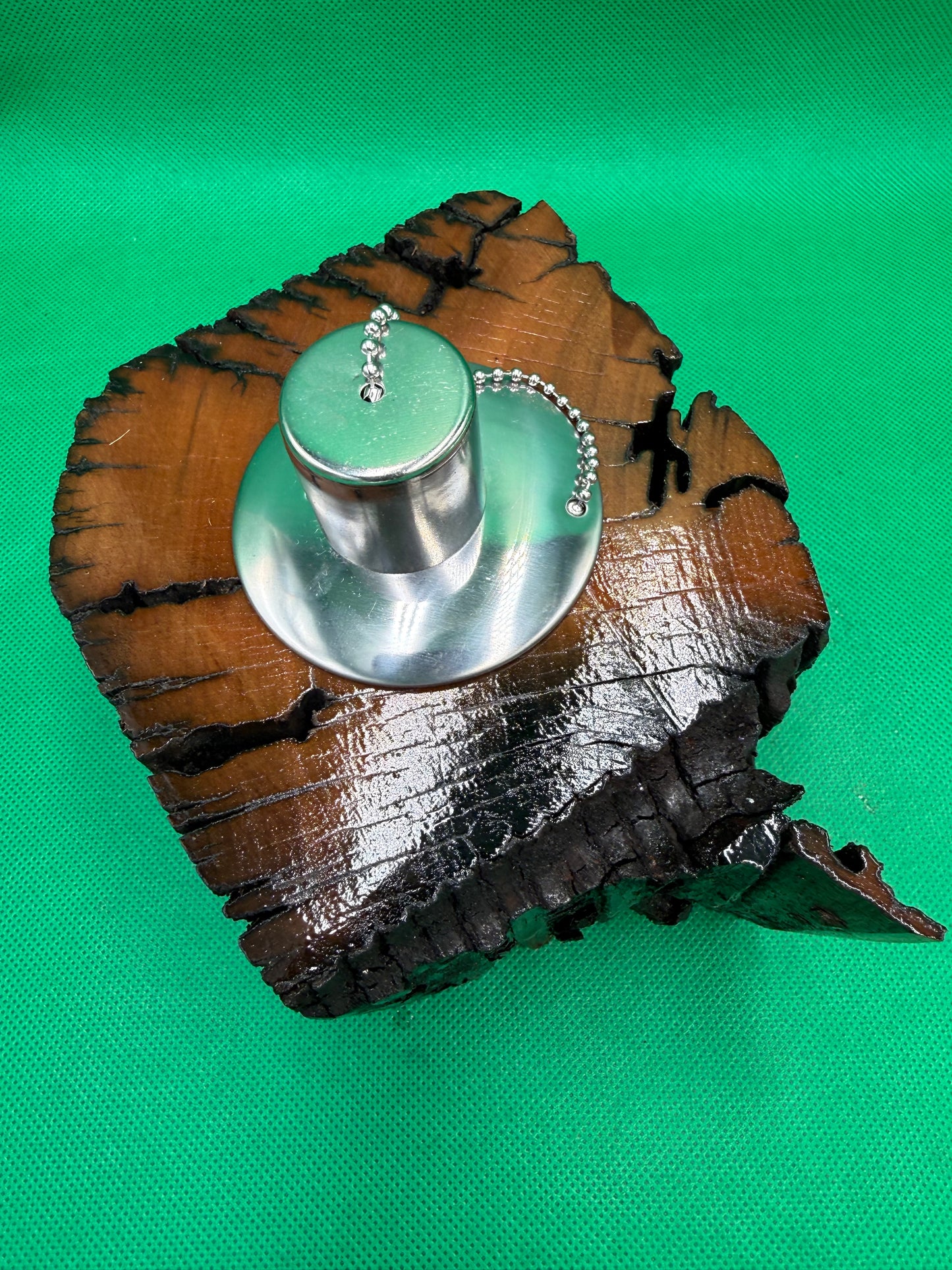 Recycled Wooden Oil Burner Small 43