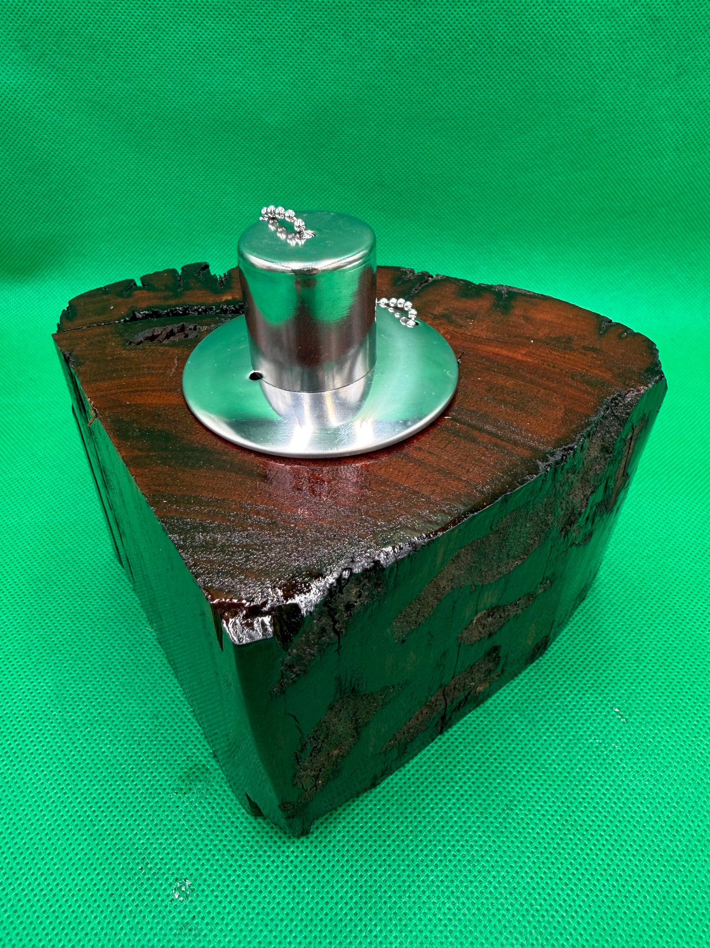 Recycled Wooden Oil Burner Small 105