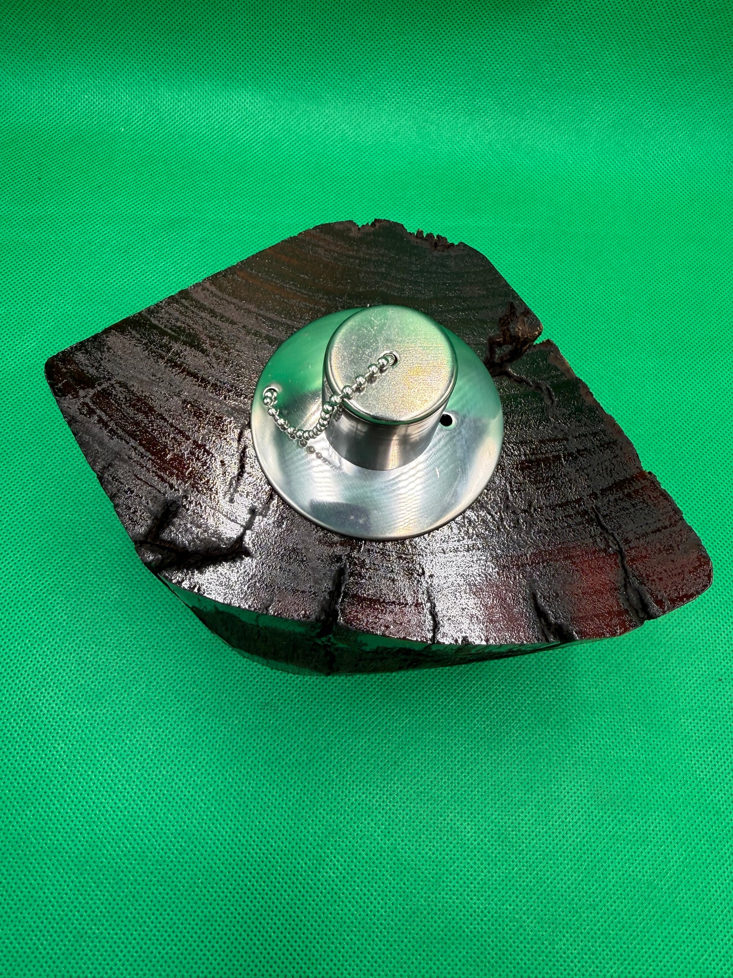 Recycled Wooden Oil Burner Small 91