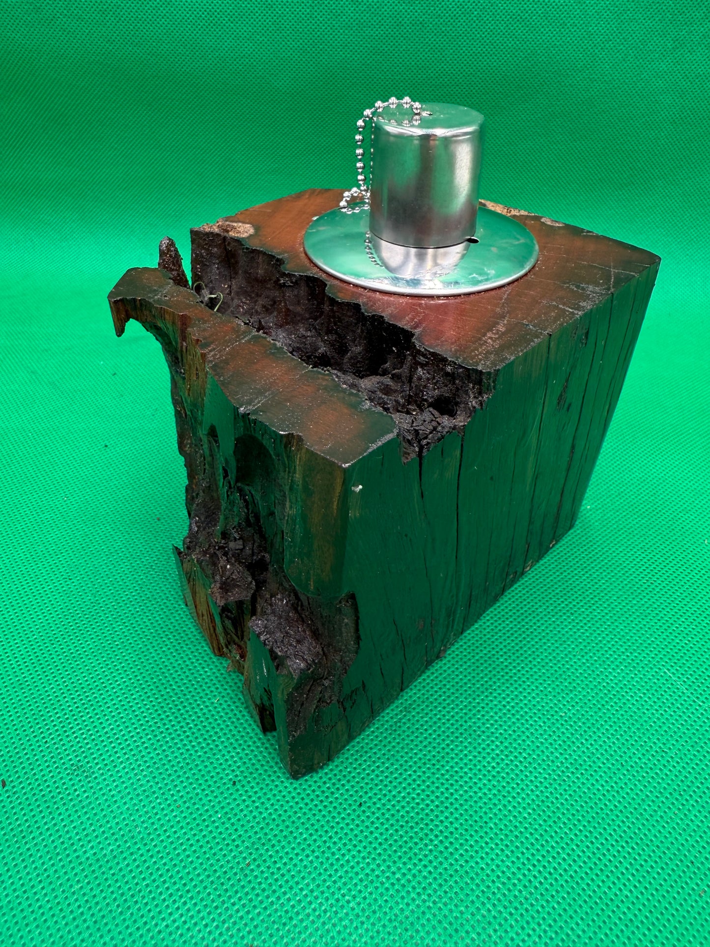 Recycled Wooden Oil Burner Small 70