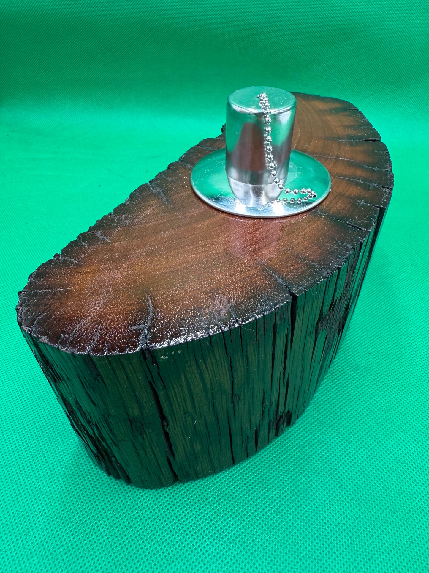 Recycled Wooden Oil Burner Large 97