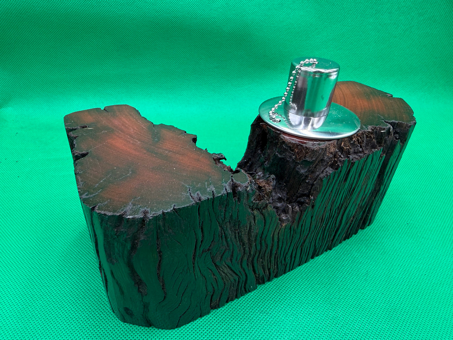 Recycled Wooden Oil Burner Large 123