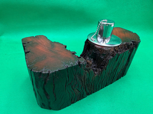 Recycled Wooden Oil Burner Large 123