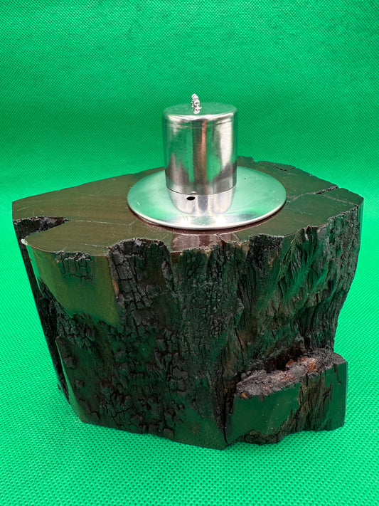 Recycled Wooden Oil Burner Small 26