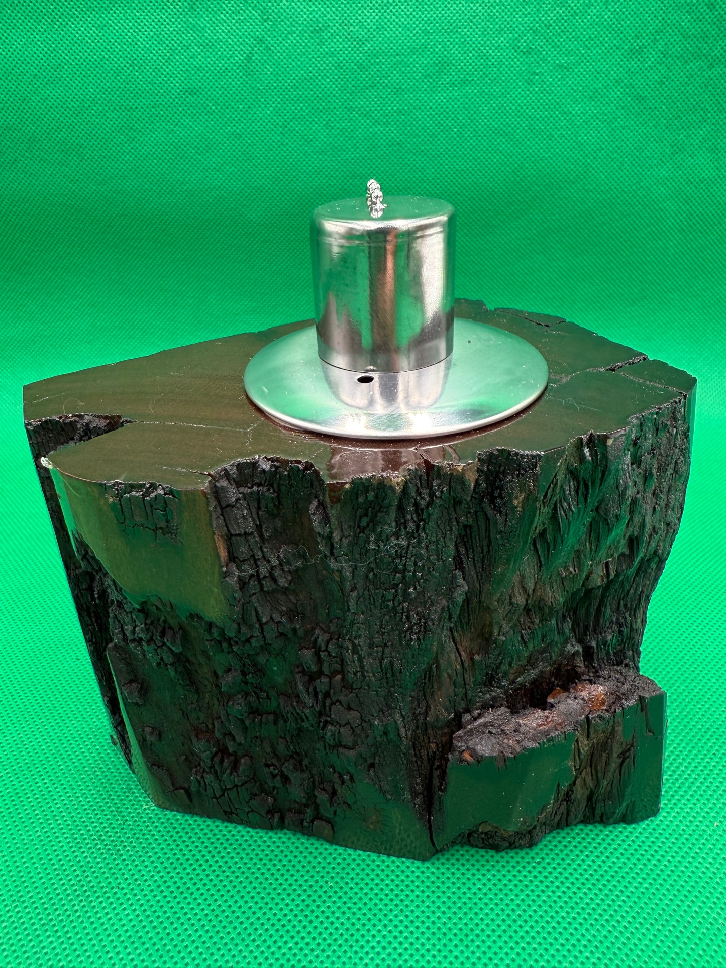 Recycled Wooden Oil Burner Small 26