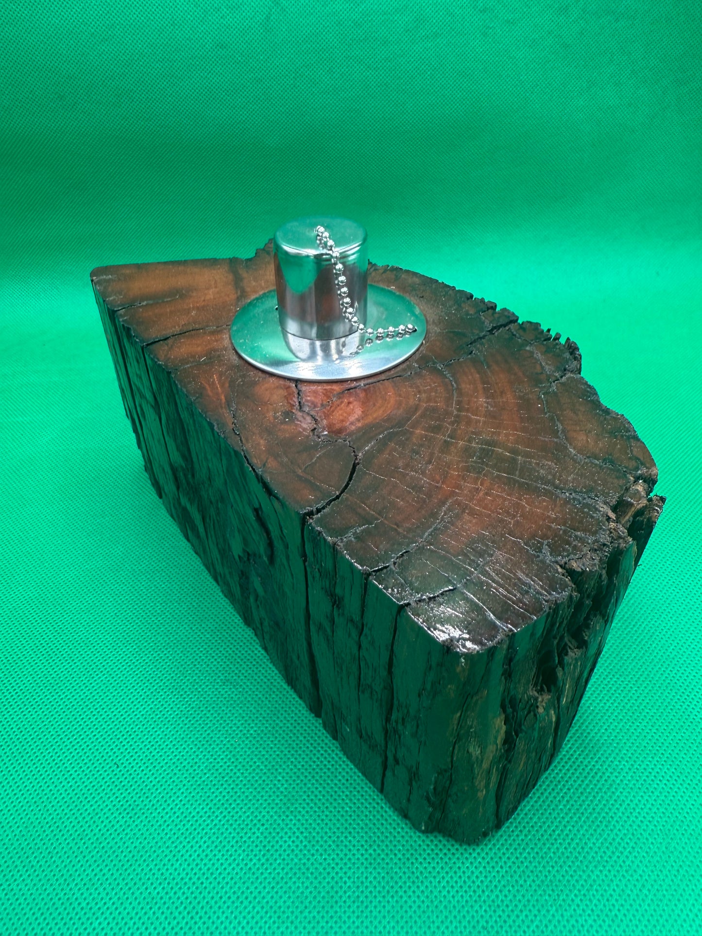 Recycled Wooden Oil Burner Large 52