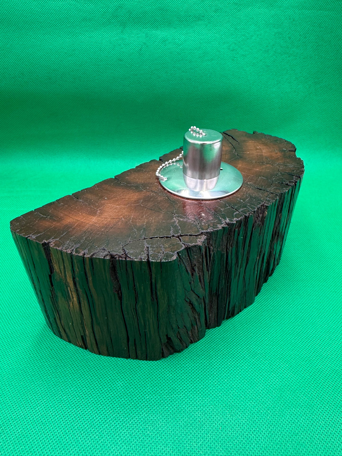Recycled Wooden Oil Burner Large 31