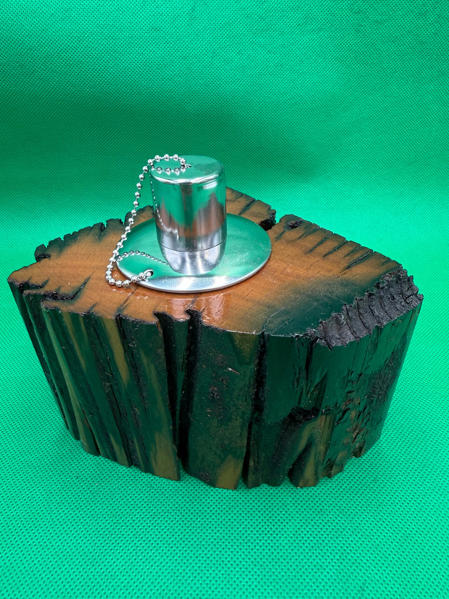 Recycled Wooden Oil Burner Small 33