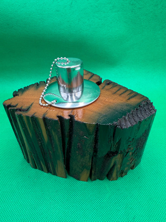 Recycled Wooden Oil Burner Small 33