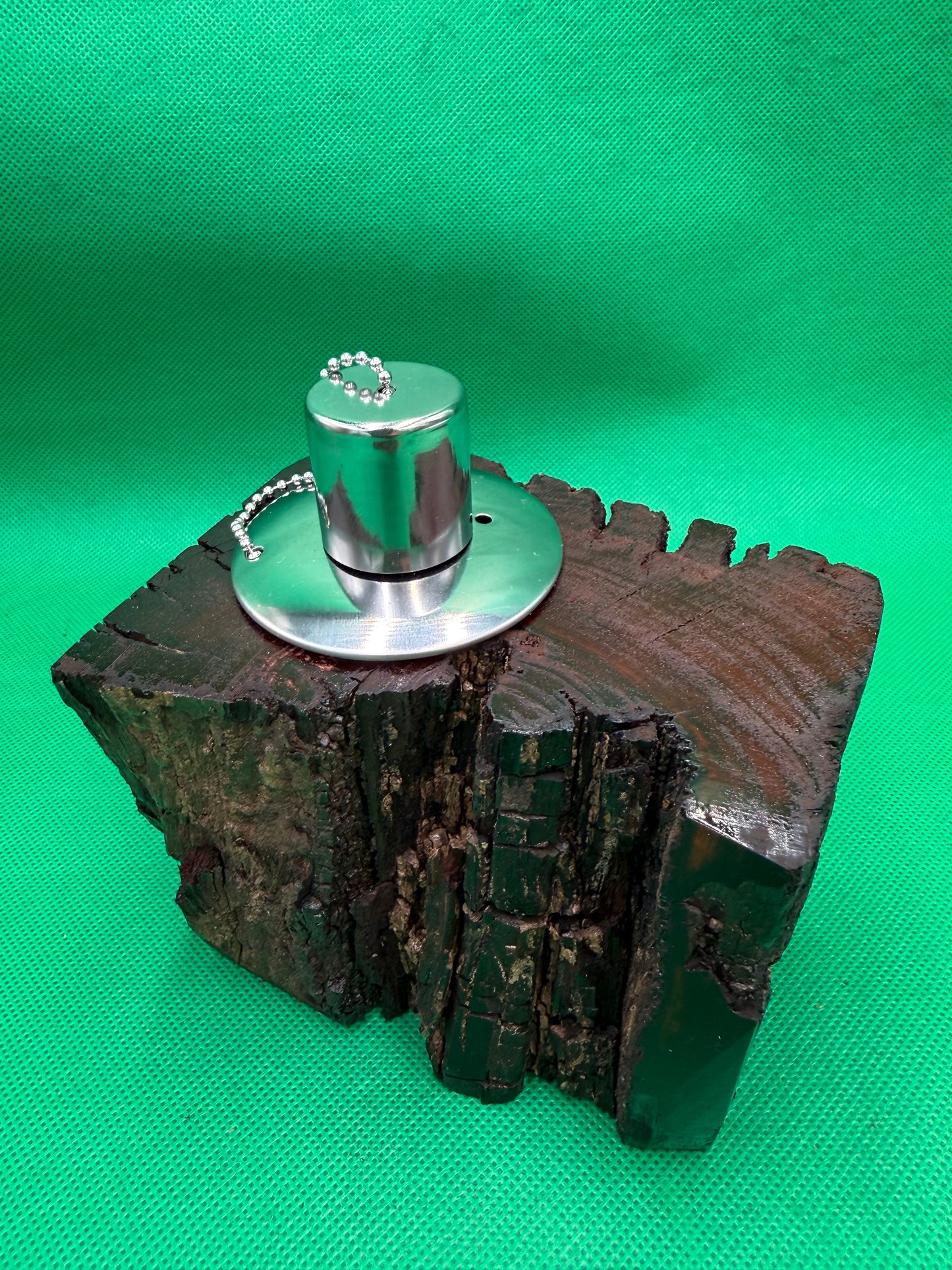 Recycled Wooden Oil Burner Small 66