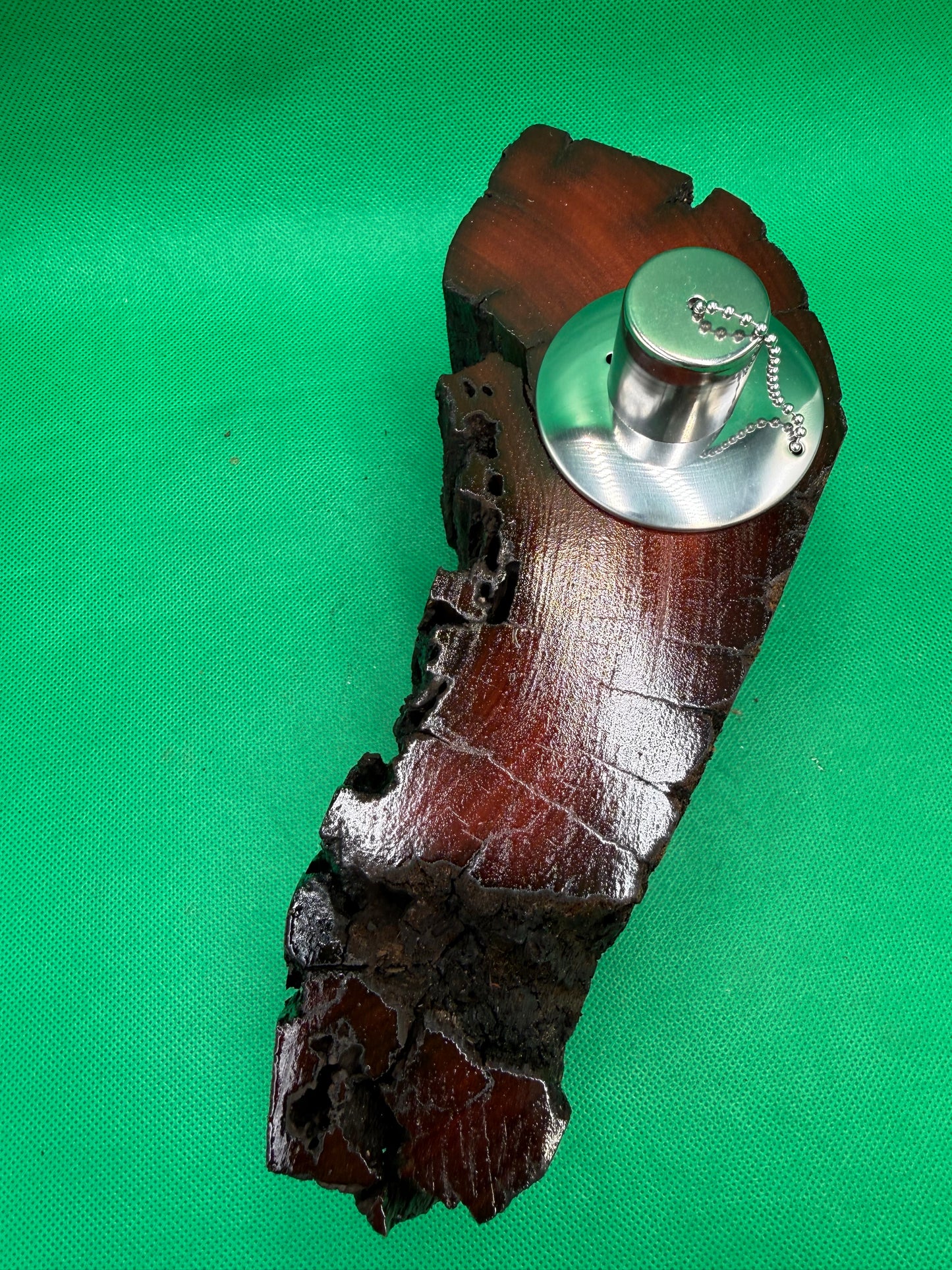 Recycled Wooden Oil Burner Large 23