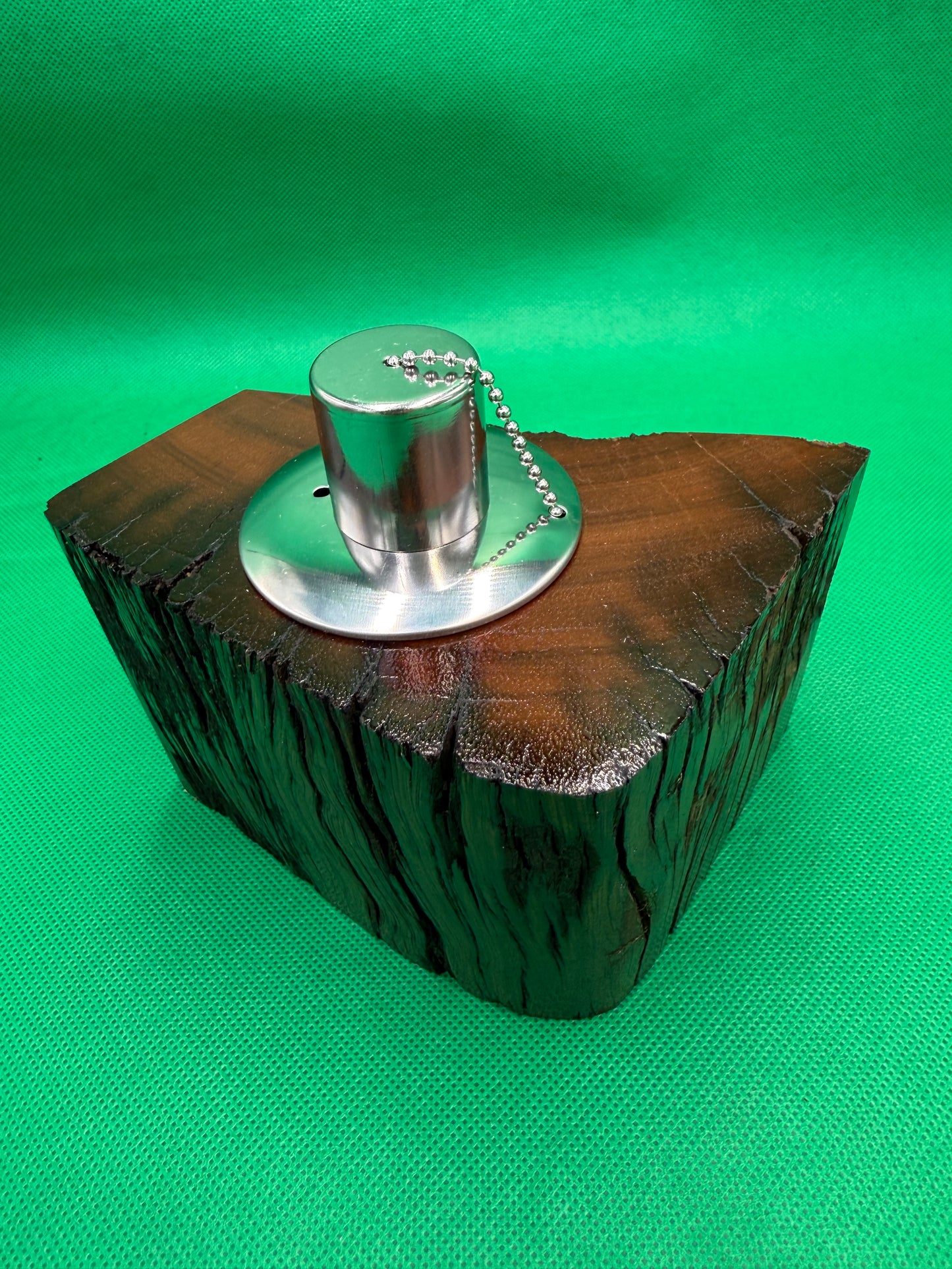Recycled Wooden Oil Burner Small 71