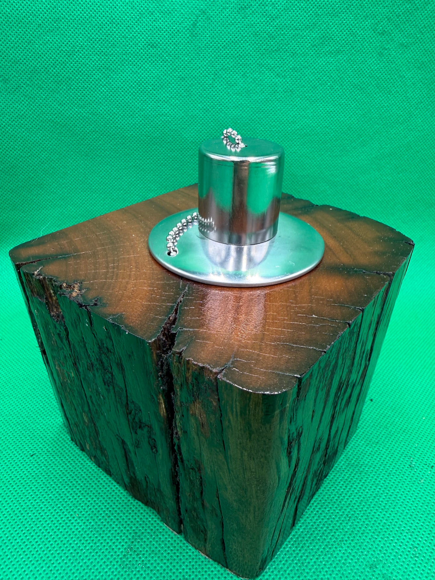 Recycled Wooden Oil Burner Small 64