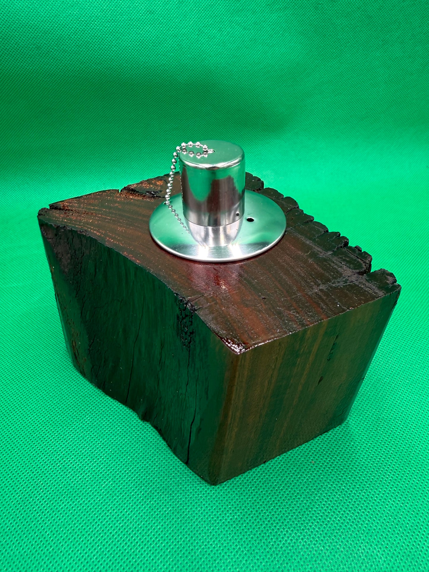 Recycled Wooden Oil Burner Small 86