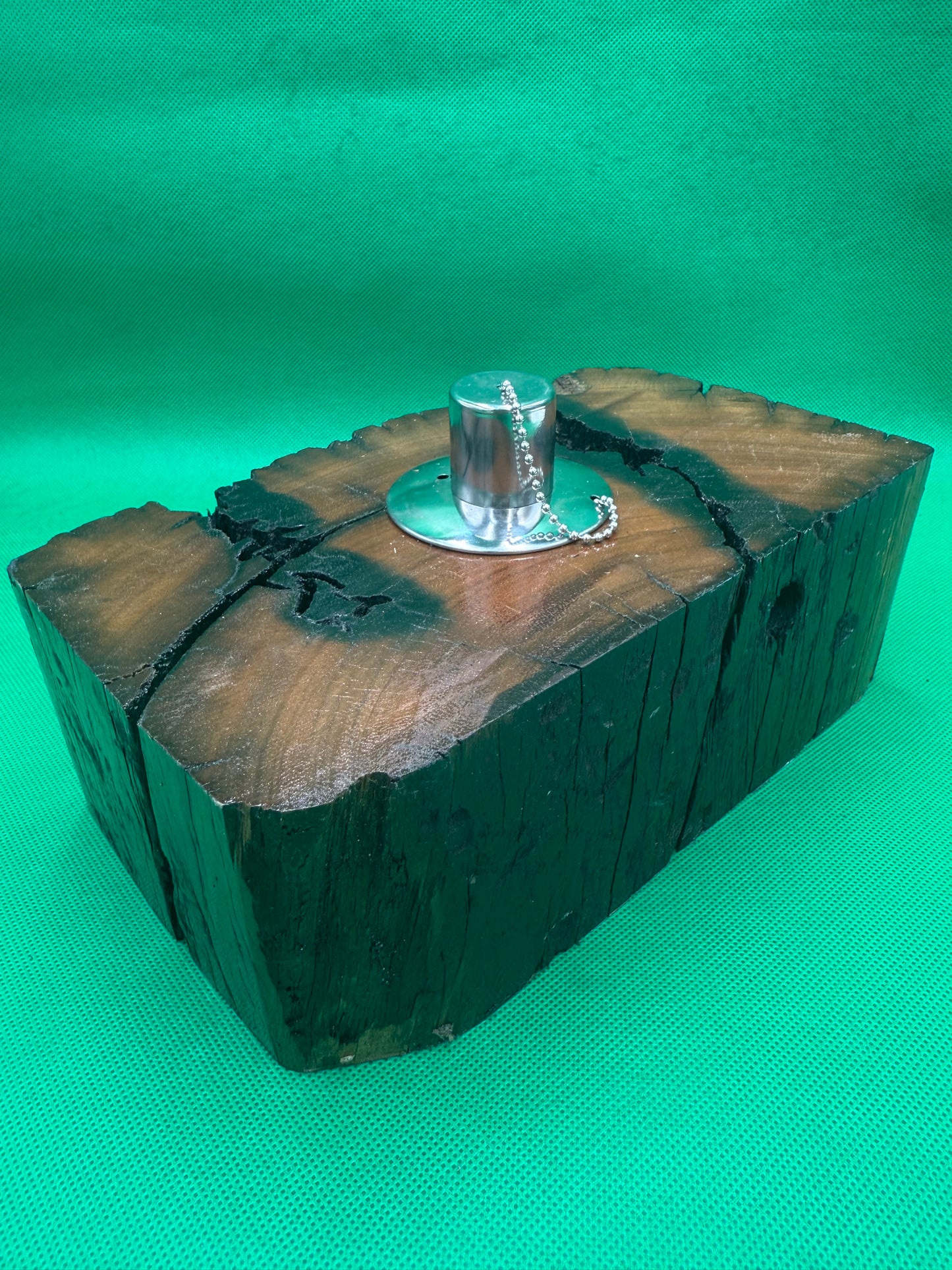 Recycled Wooden Oil Burner Large 129