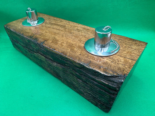 Recycled Wooden Log Oil Burner 108