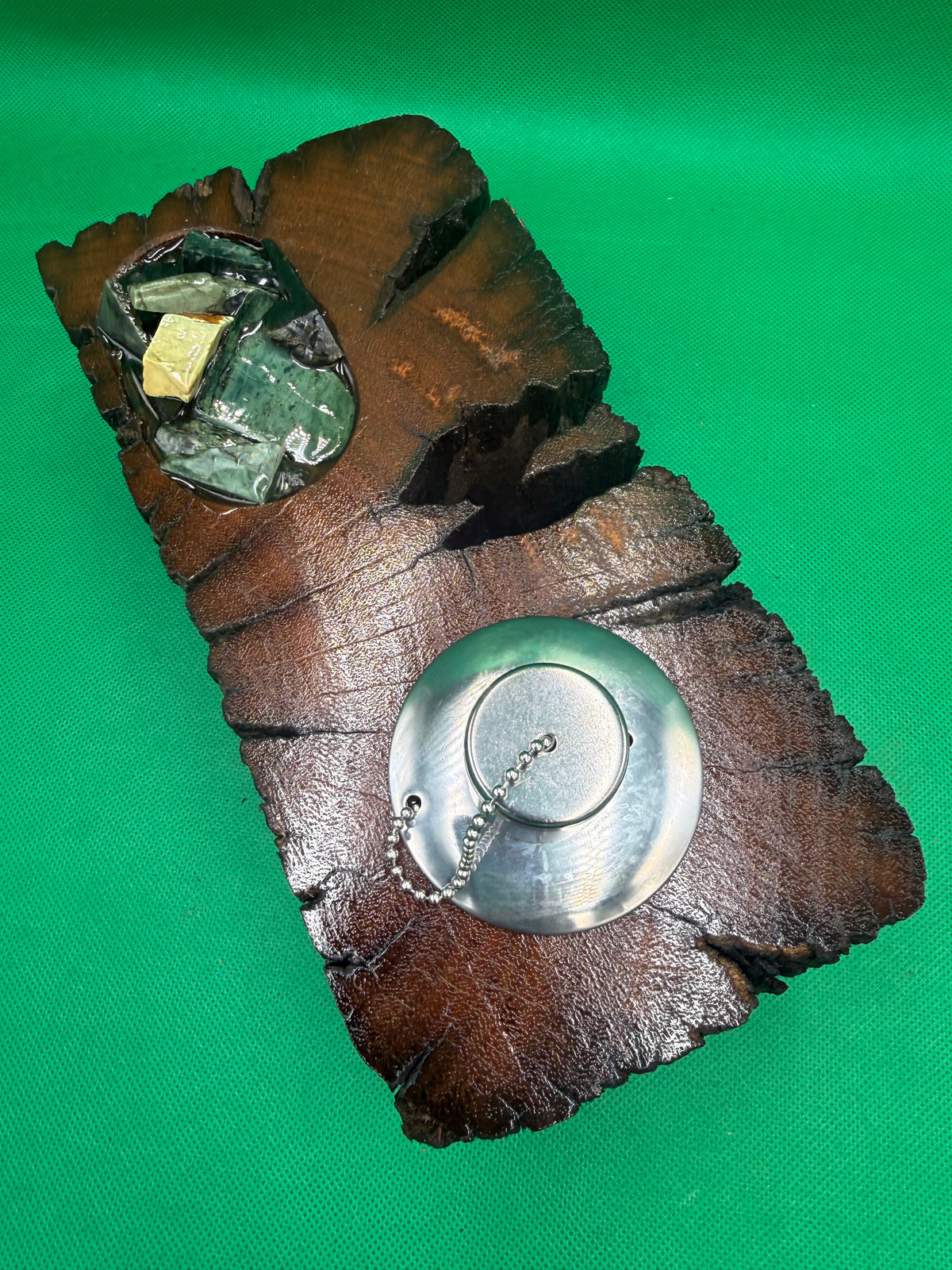 Recycled Wooden Oil Burner Large 127