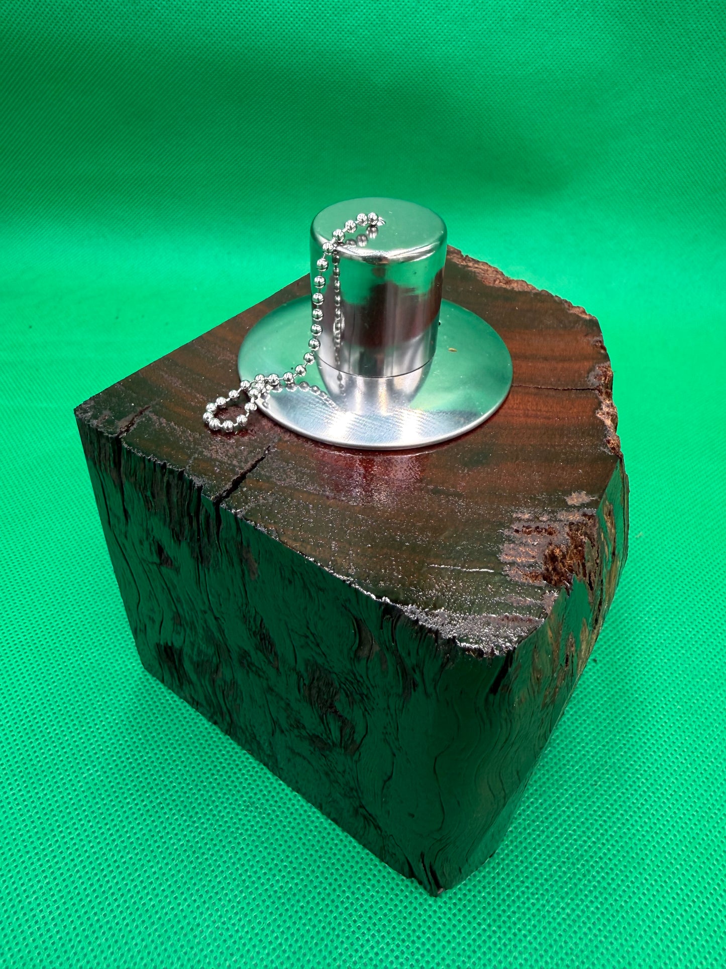Recycled Wooden Oil Burner Small 89