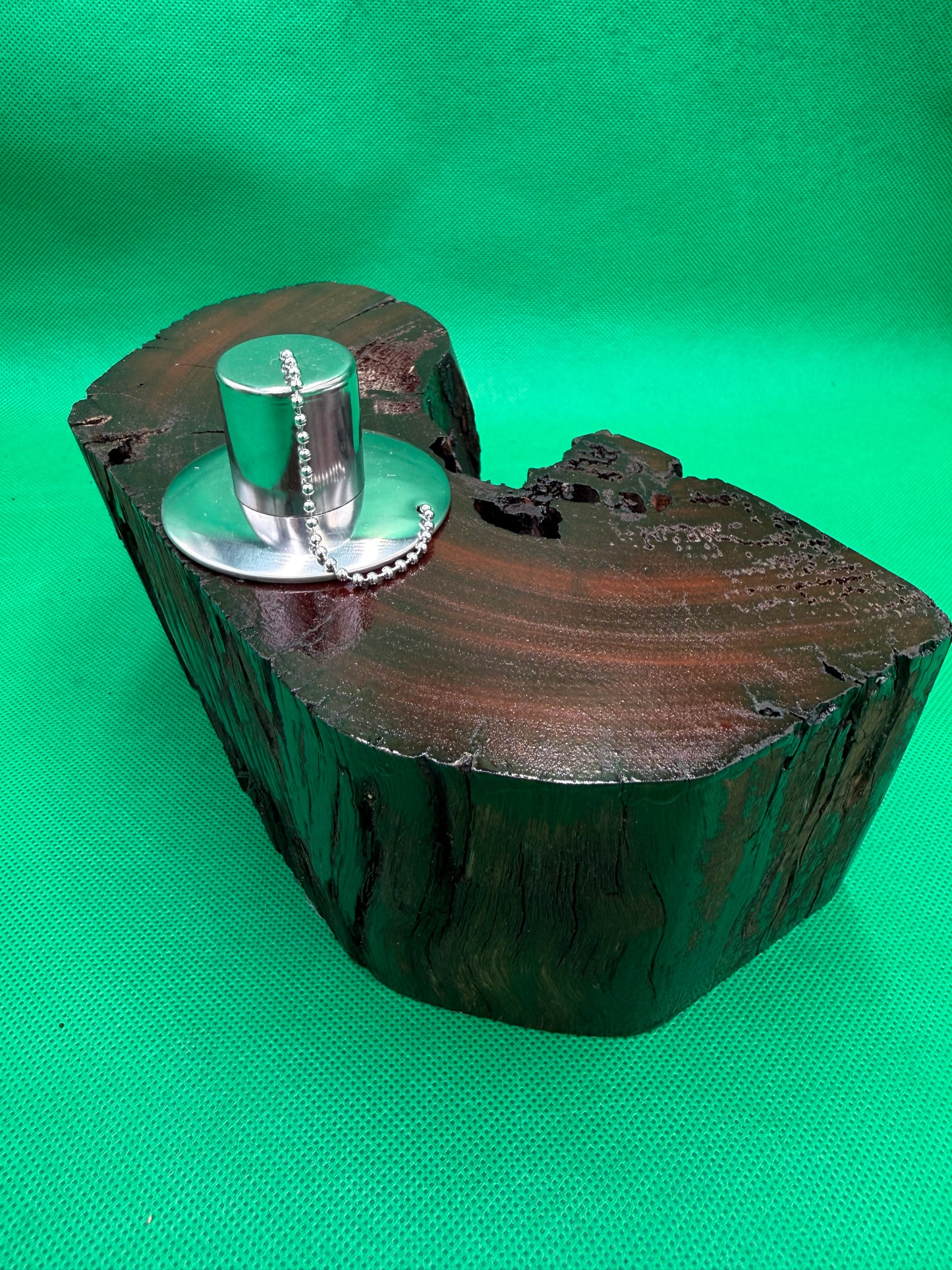 Recycled Wooden Oil Burner Large 14