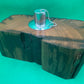 Recycled Wooden Oil Burner Large 123