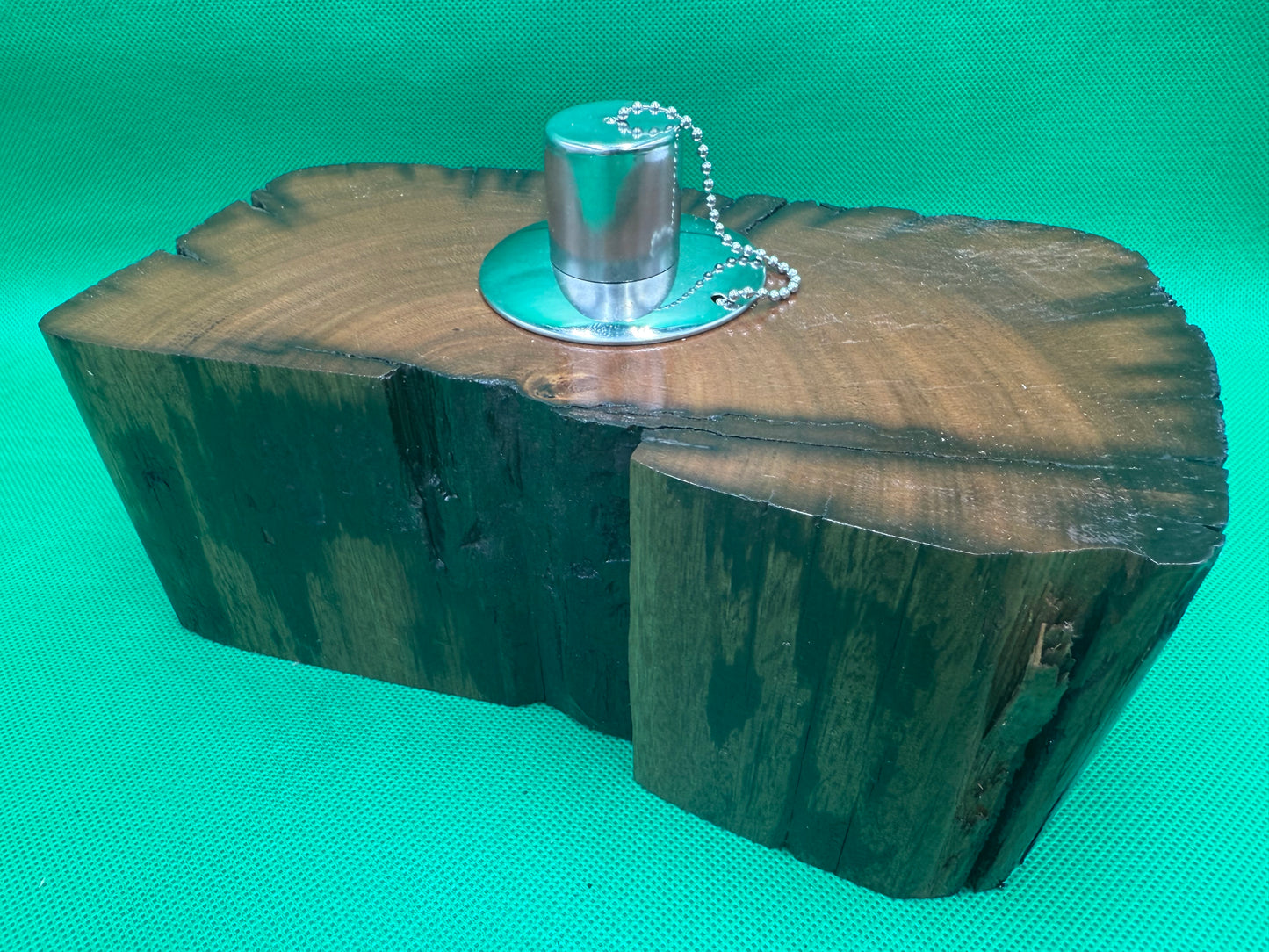 Recycled Wooden Oil Burner Large 123