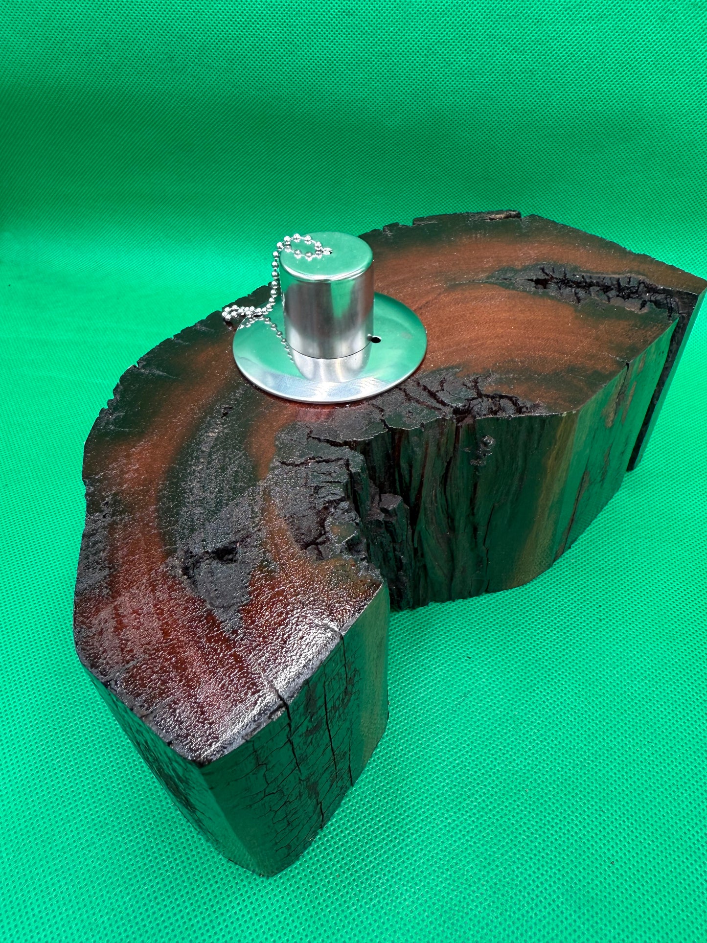 Recycled Wooden Oil Burner Large 90