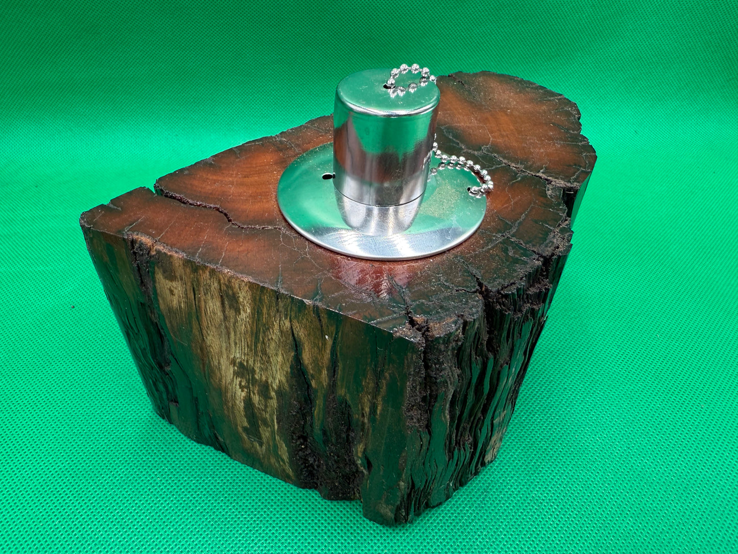 Recycled Wooden Oil Burner Large 99