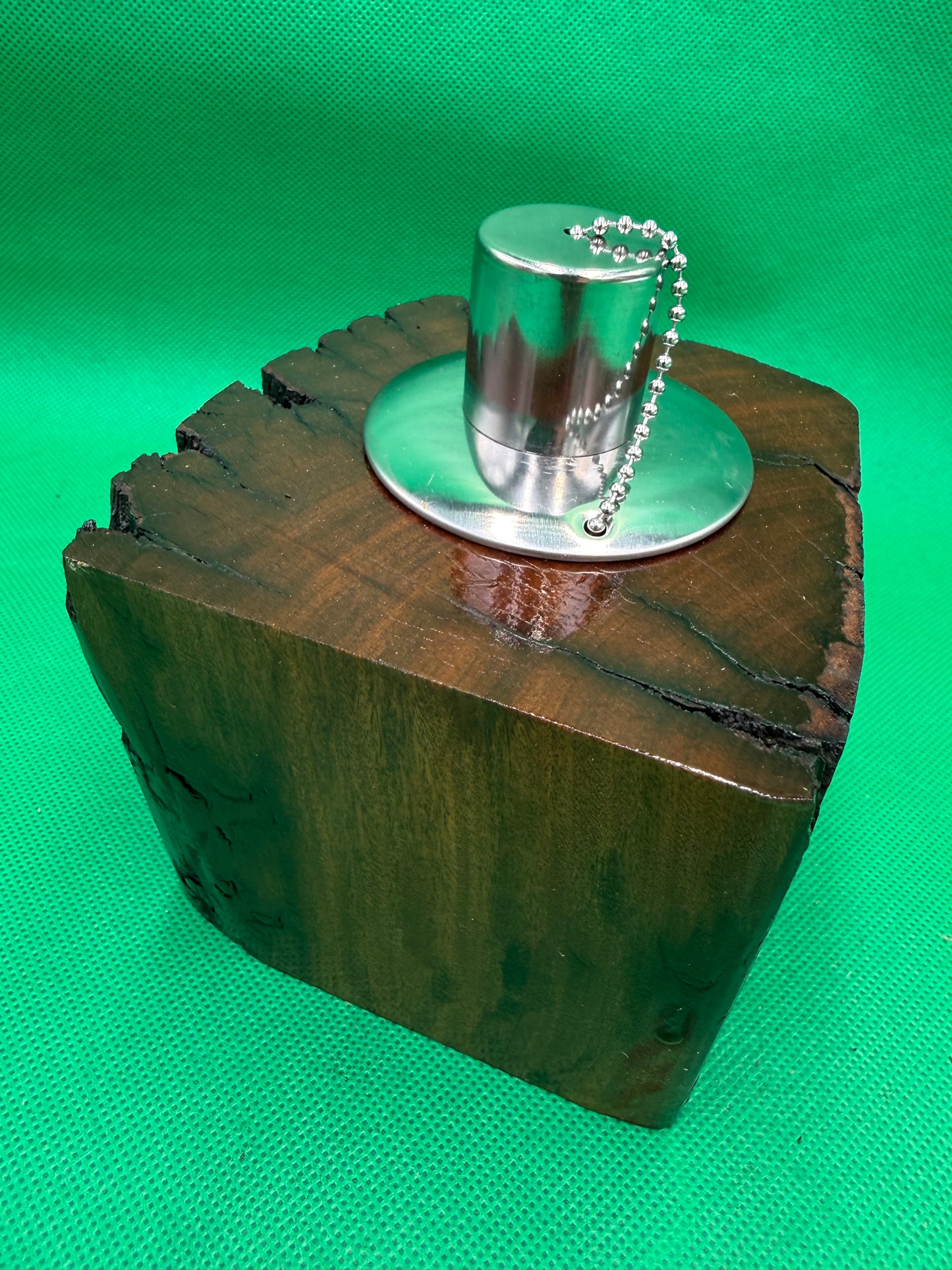 Recycled Wooden Oil Burner Small 93
