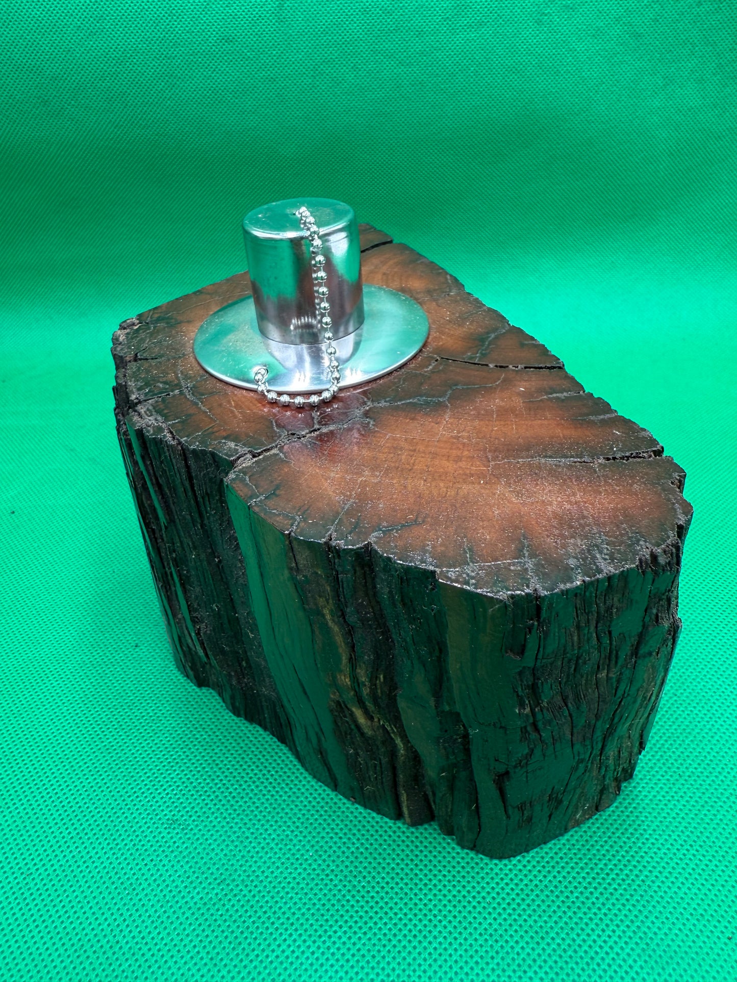 Recycled Wooden Oil Burner Large 99