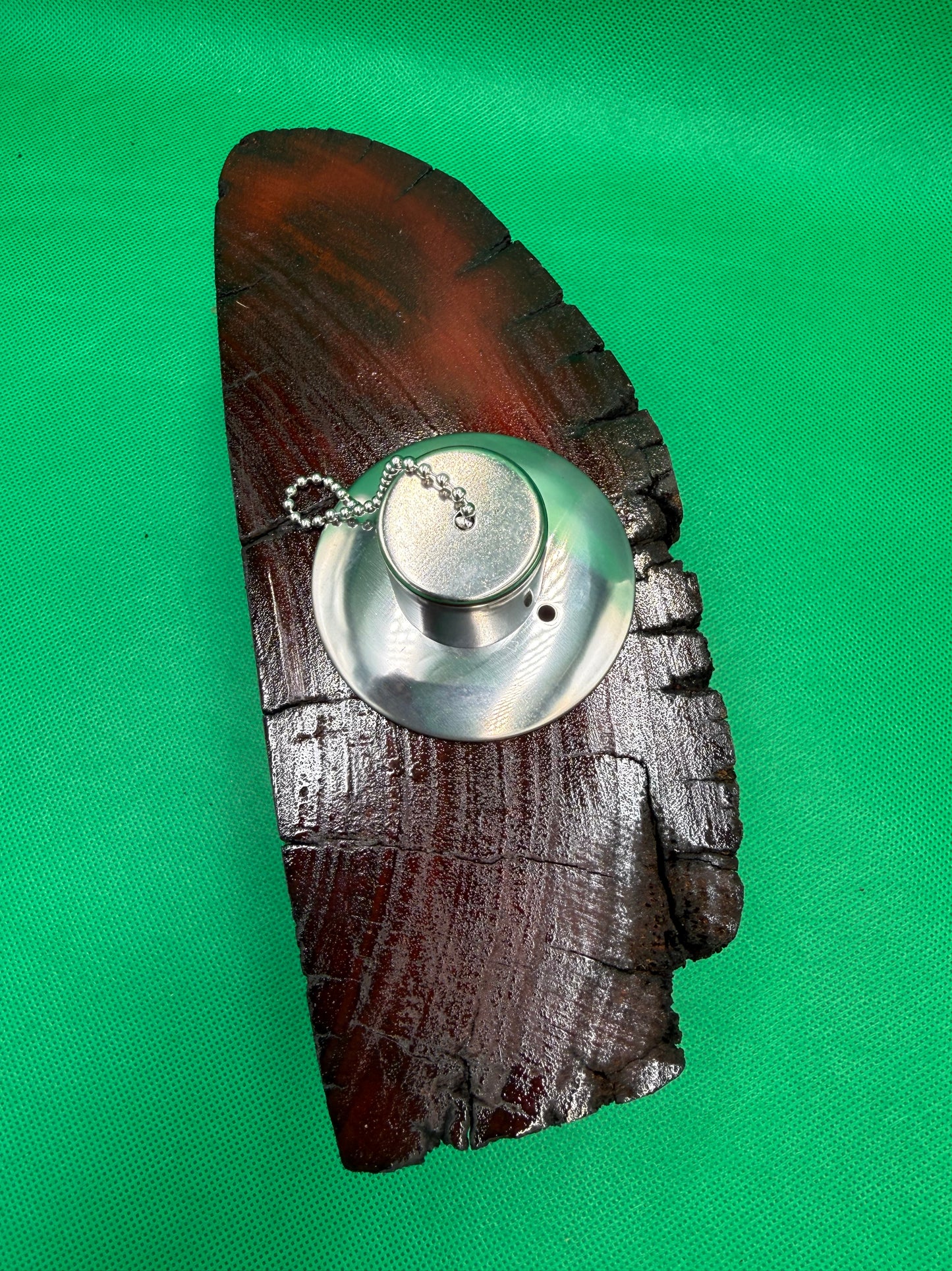 Recycled Wooden Oil Burner Large  81