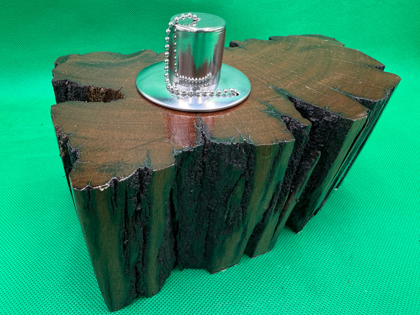 Recycled Wooden Oil Burner Large 29