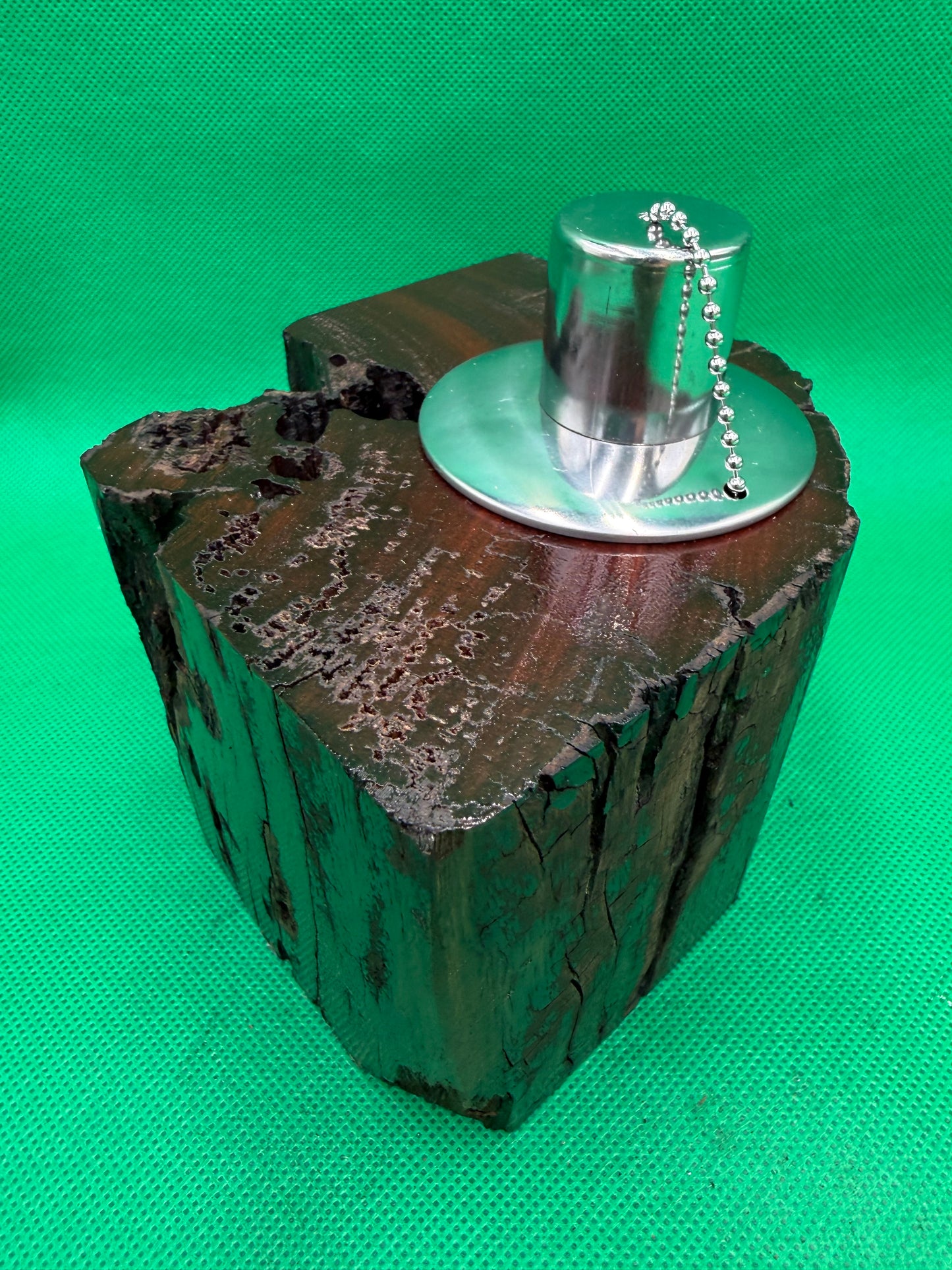 Recycled Wooden Oil Burner Small 110