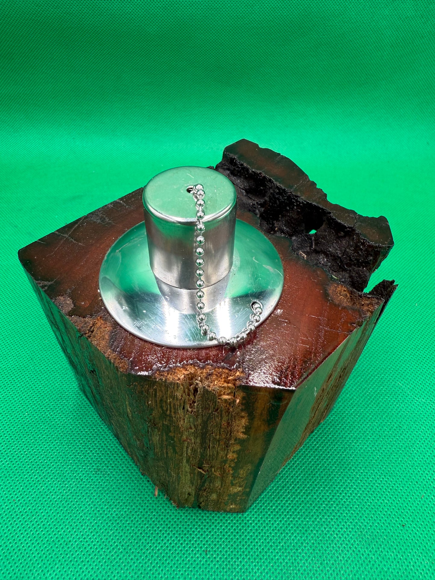 Recycled Wooden Oil Burner Small 70