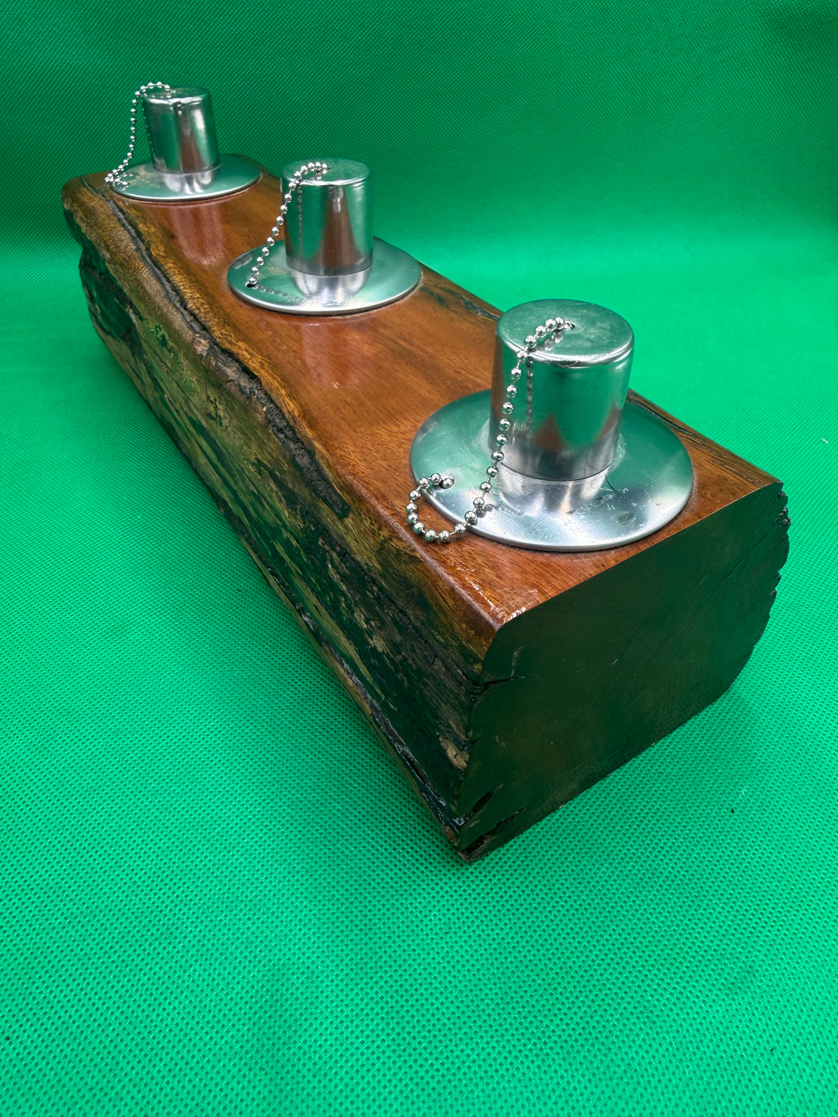 Log Recycled Wooden Oil Burner 74