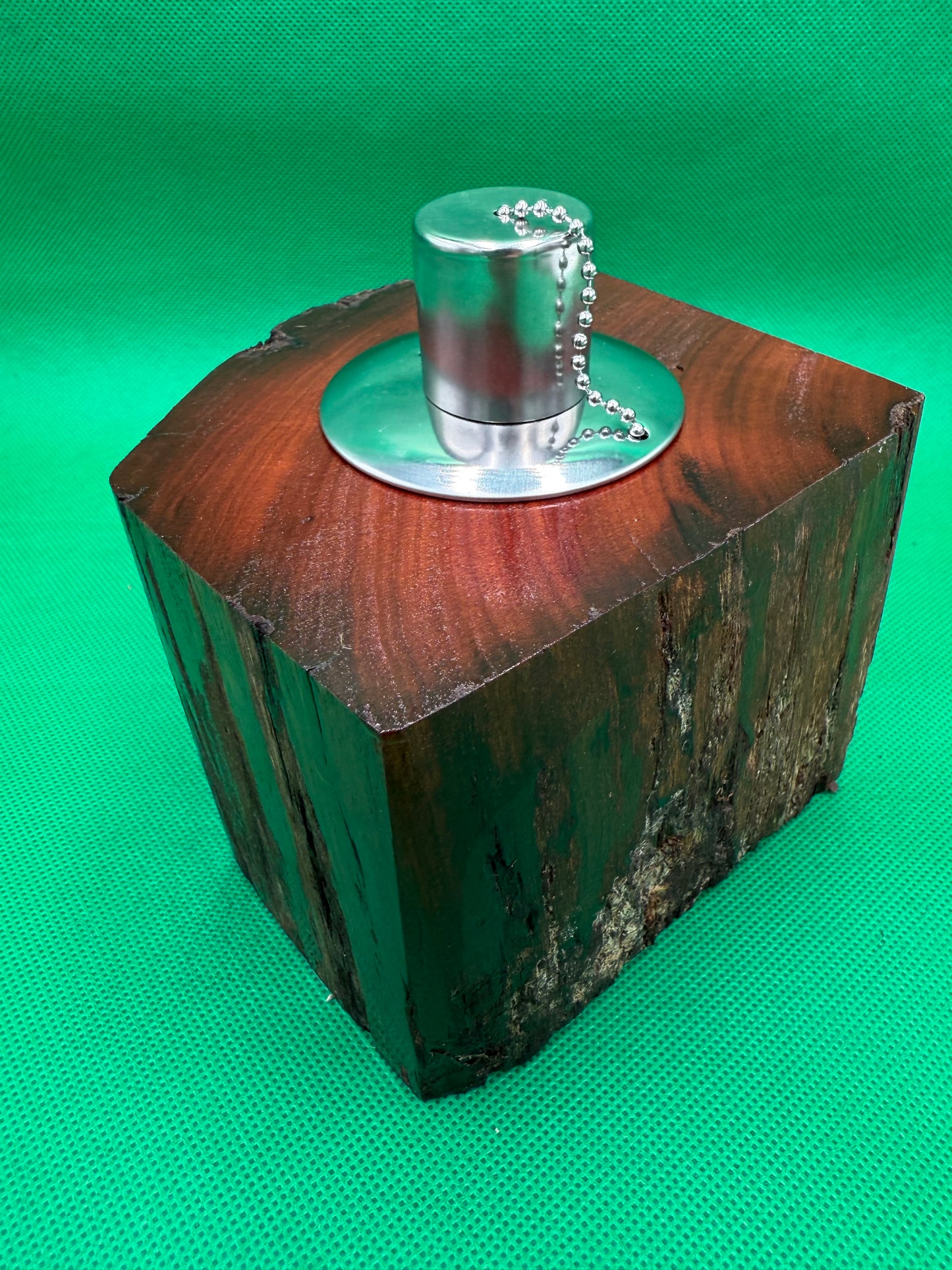 Recycled Wooden Oil Burner Small 28